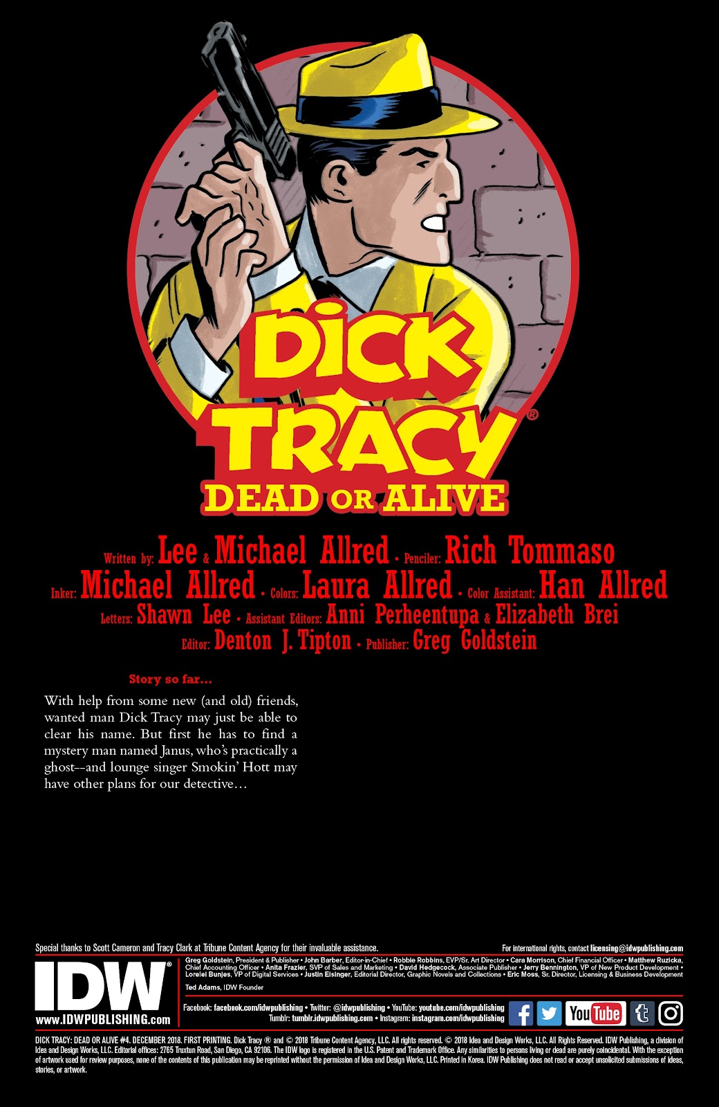 Dick tracys love clue