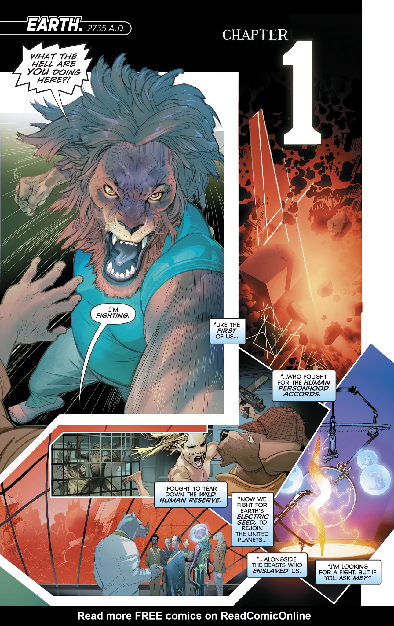 Read online Electric Warriors comic -  Issue #1 - 4