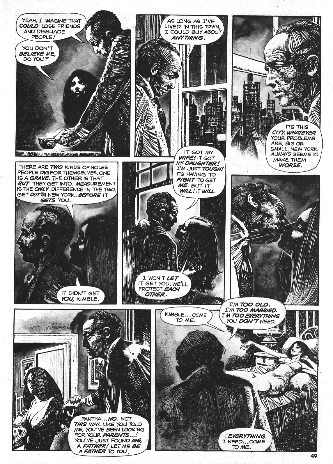 Read online Vampirella (1969) comic -  Issue #42 - 49