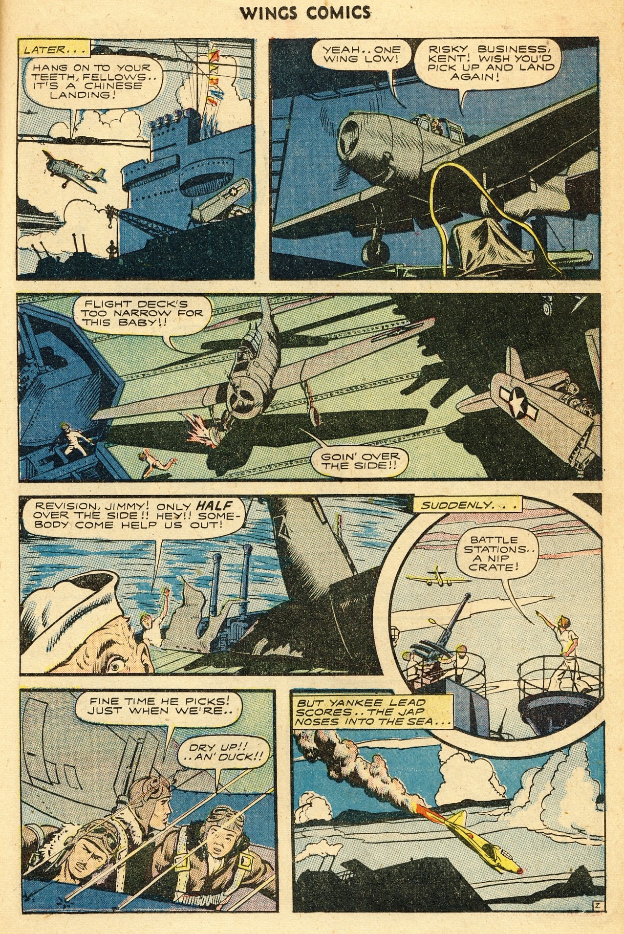 Read online Wings Comics comic -  Issue #60 - 23