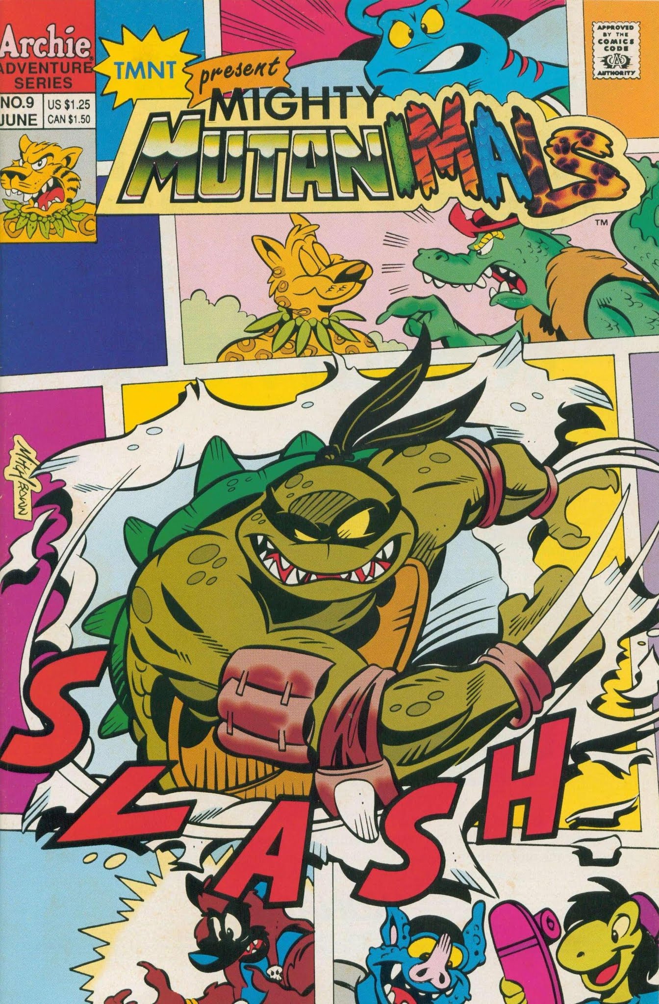 Read online Mighty Mutanimals (1992) comic -  Issue #9 - 1