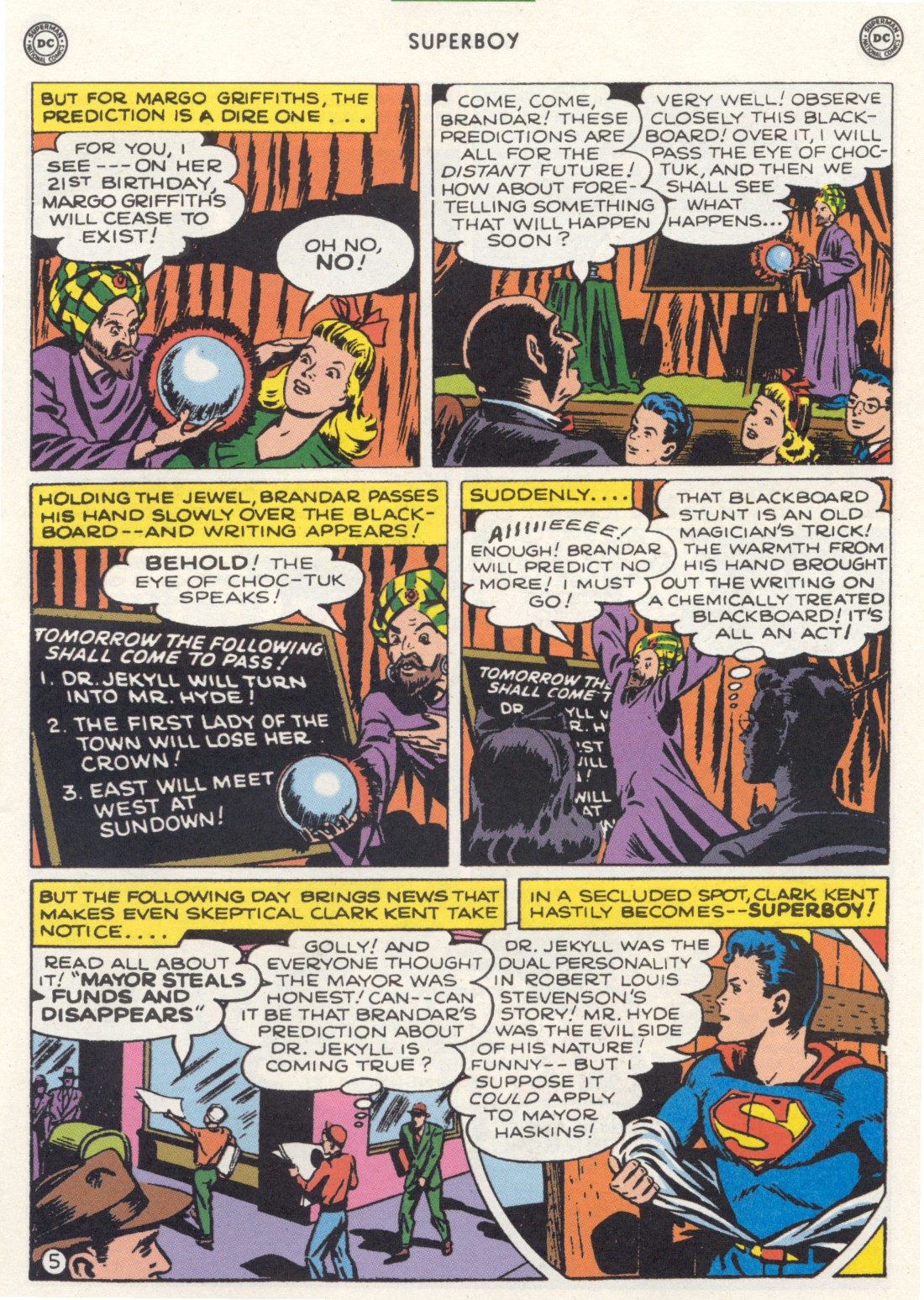 Read online Superboy (1949) comic -  Issue #1 - 6
