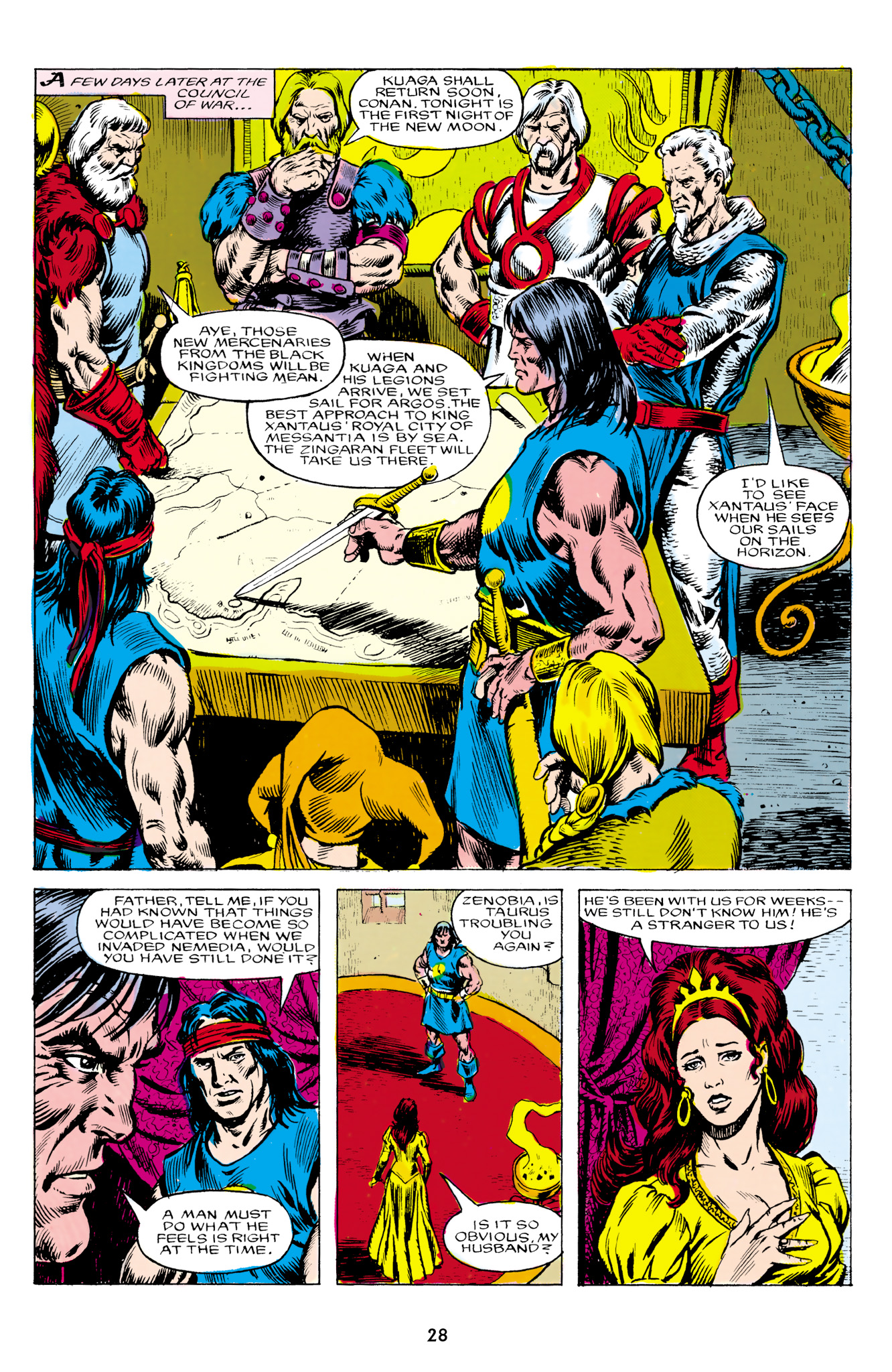 Read online The Chronicles of King Conan comic -  Issue # TPB 9 (Part 1) - 29
