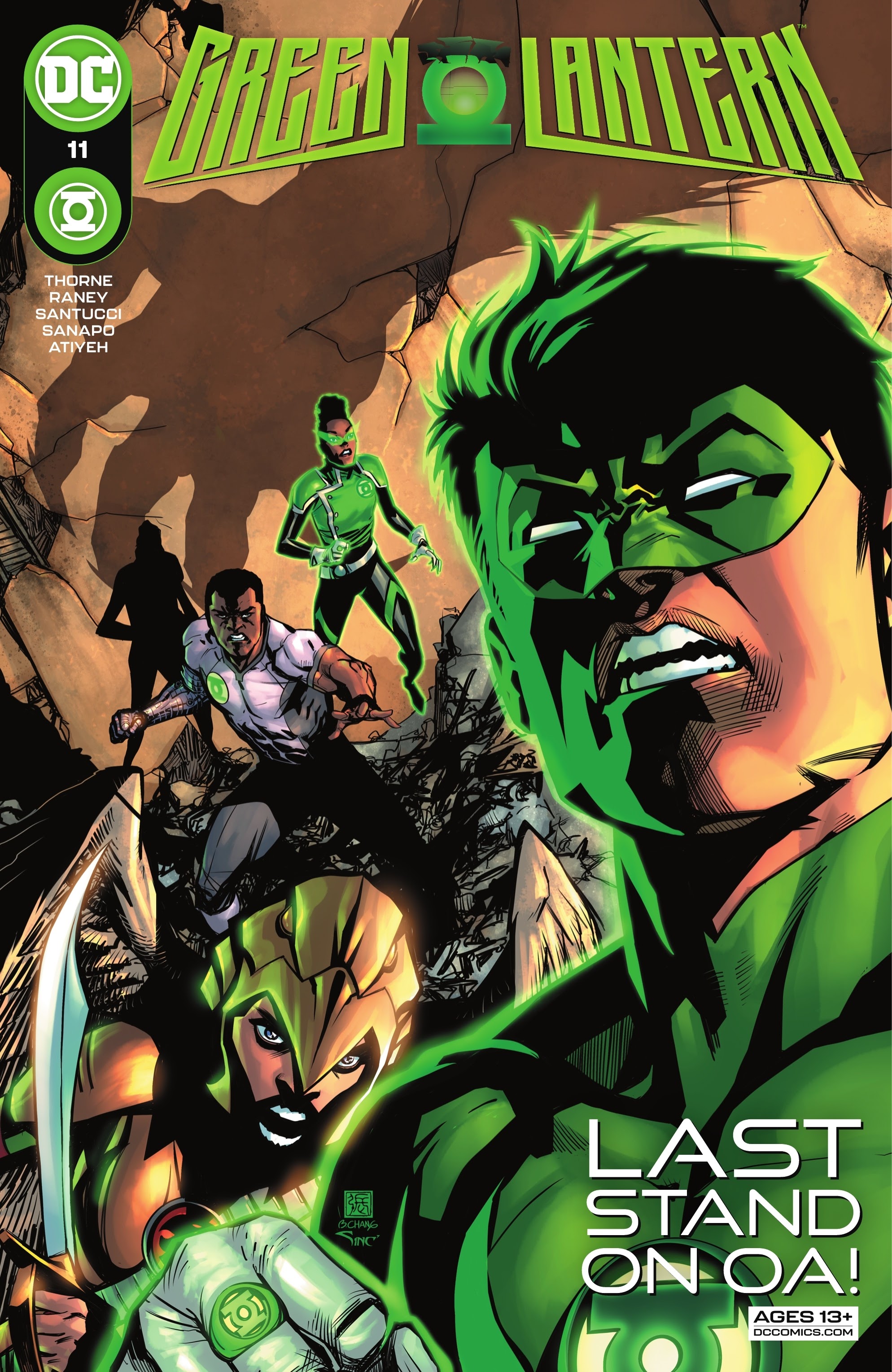 Read online Green Lantern (2021) comic -  Issue #11 - 1