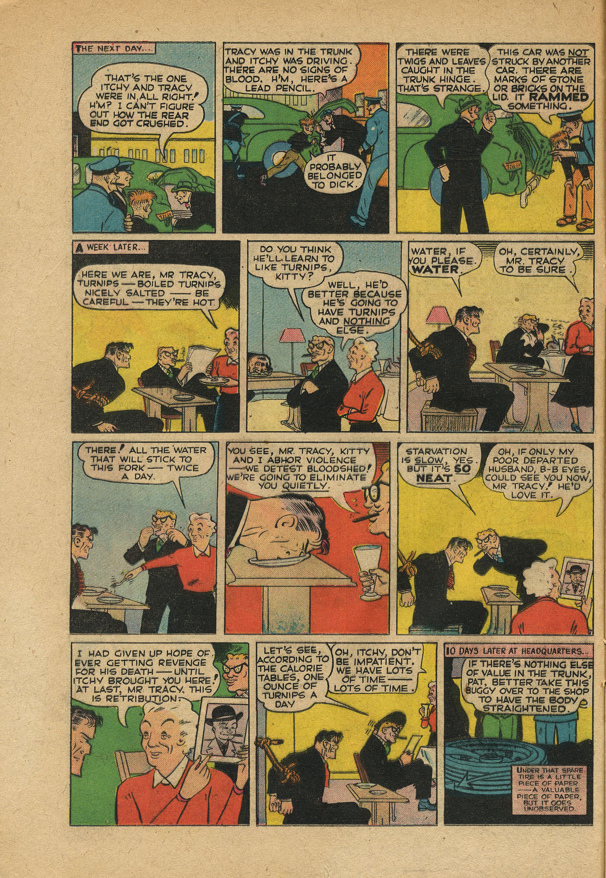 Read online Dick Tracy comic -  Issue #39 - 12