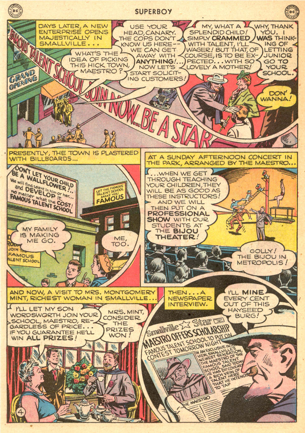 Read online Superboy (1949) comic -  Issue #3 - 31