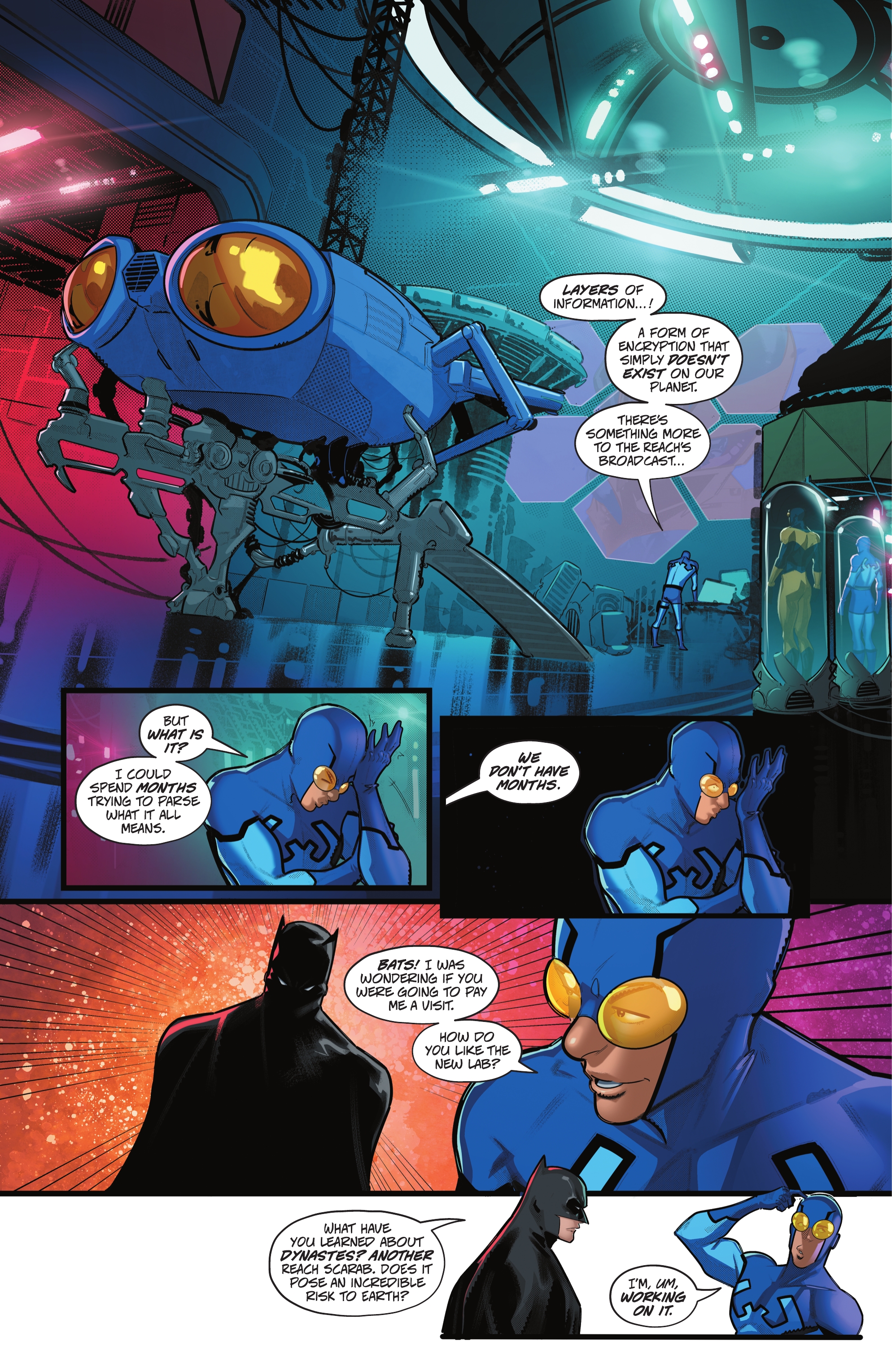 Read online Blue Beetle: Graduation Day comic -  Issue #3 - 3