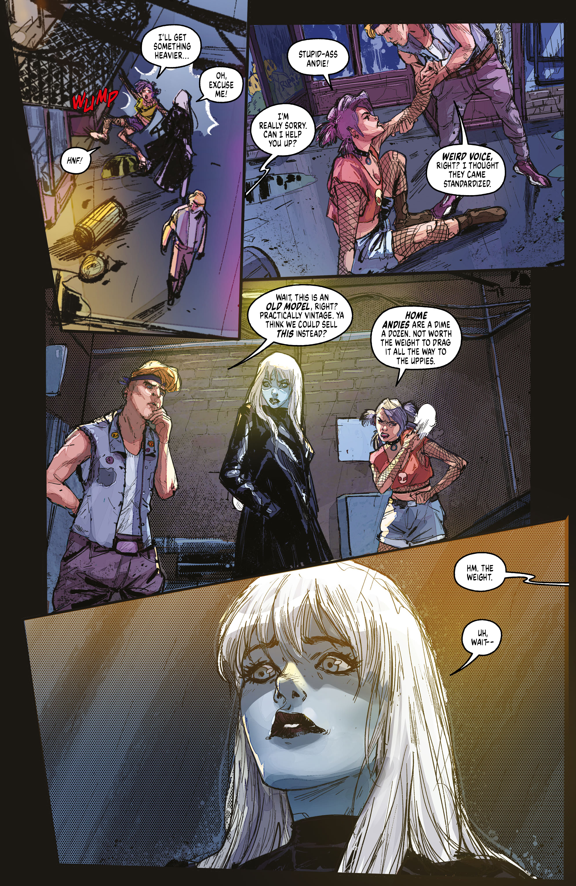 Read online Hexware comic -  Issue #1 - 4