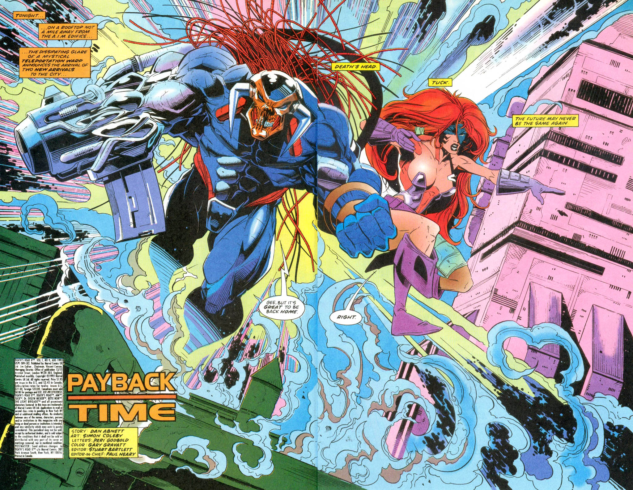 Read online Death's Head II (vol. 2) comic -  Issue #9 - 3