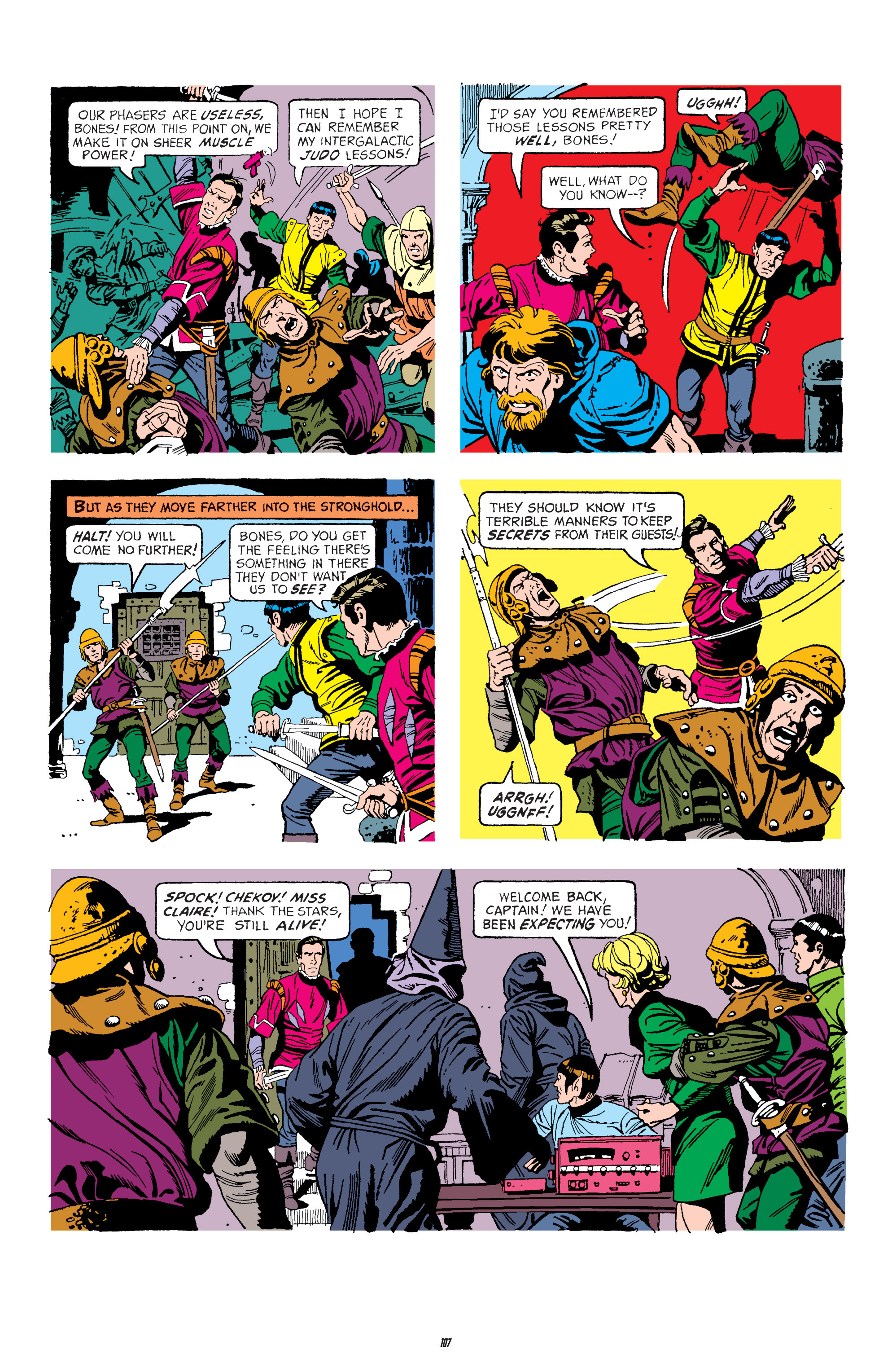 Read online Star Trek Archives comic -  Issue # TPB 3 - 107