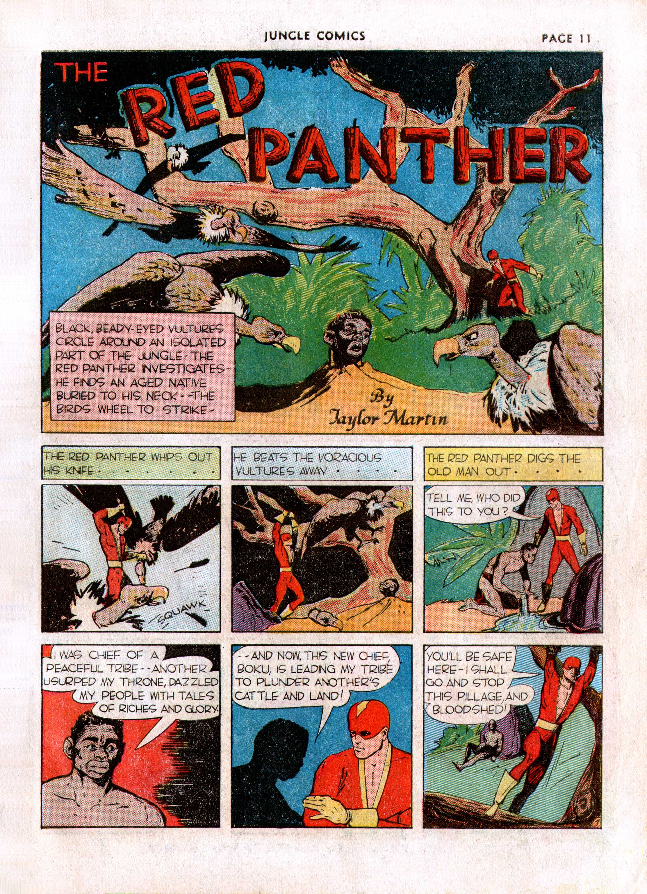 Read online Jungle Comics comic -  Issue #7 - 13