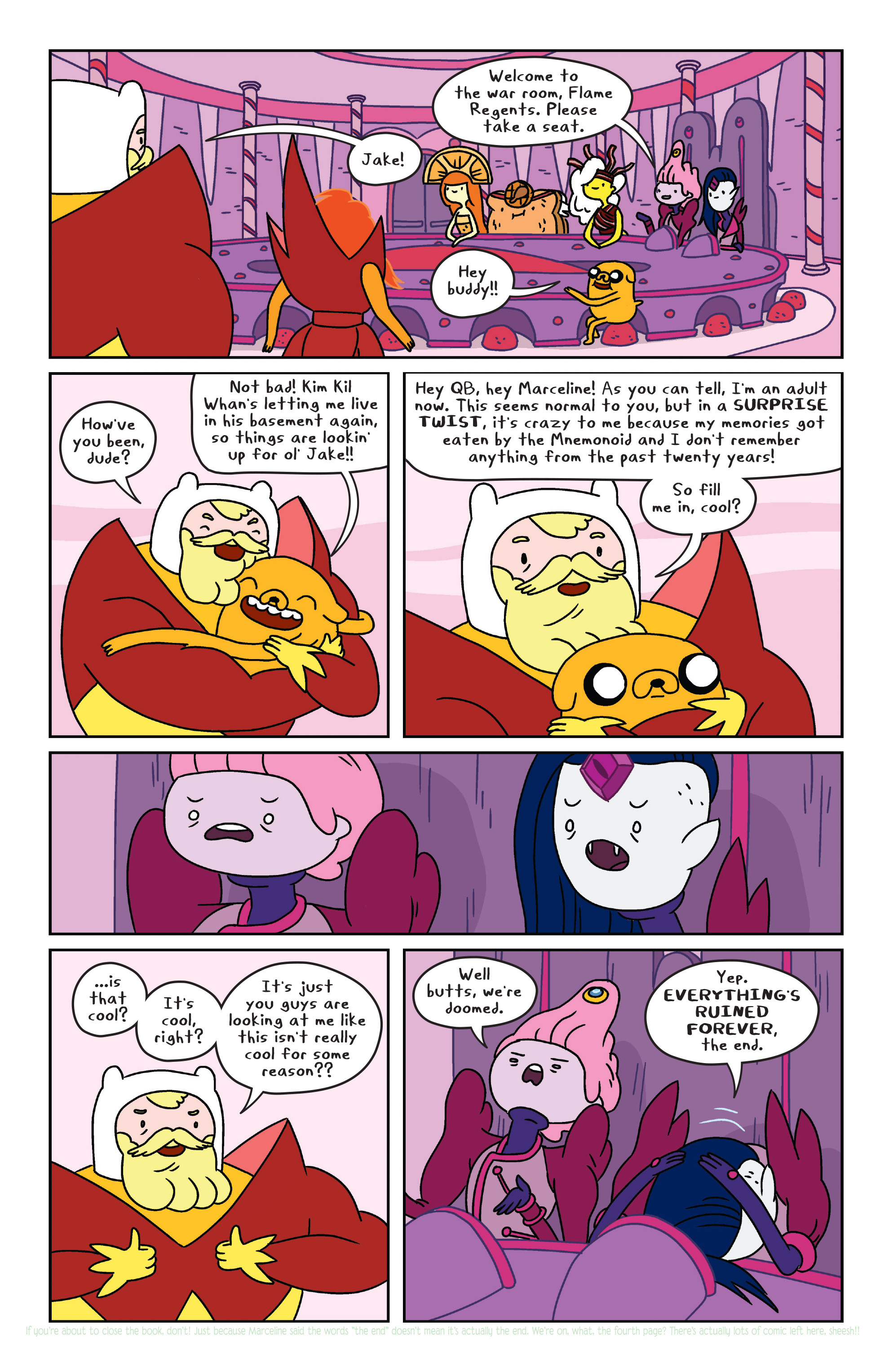 Read online Adventure Time comic -  Issue #33 - 8