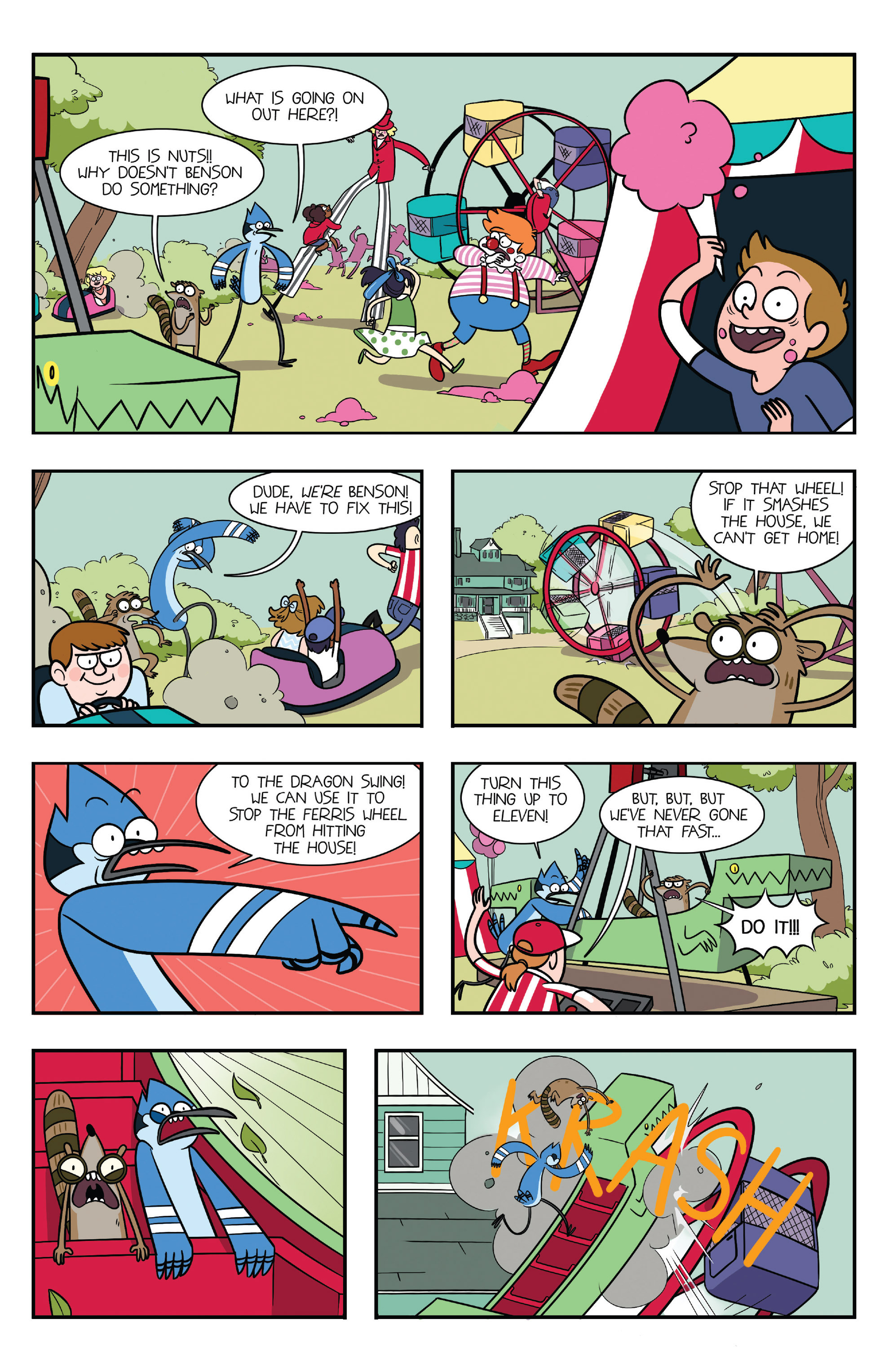 Read online Regular Show comic -  Issue #36 - 22