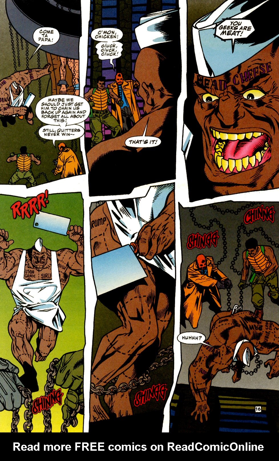 Read online Chain Gang War comic -  Issue #11 - 17