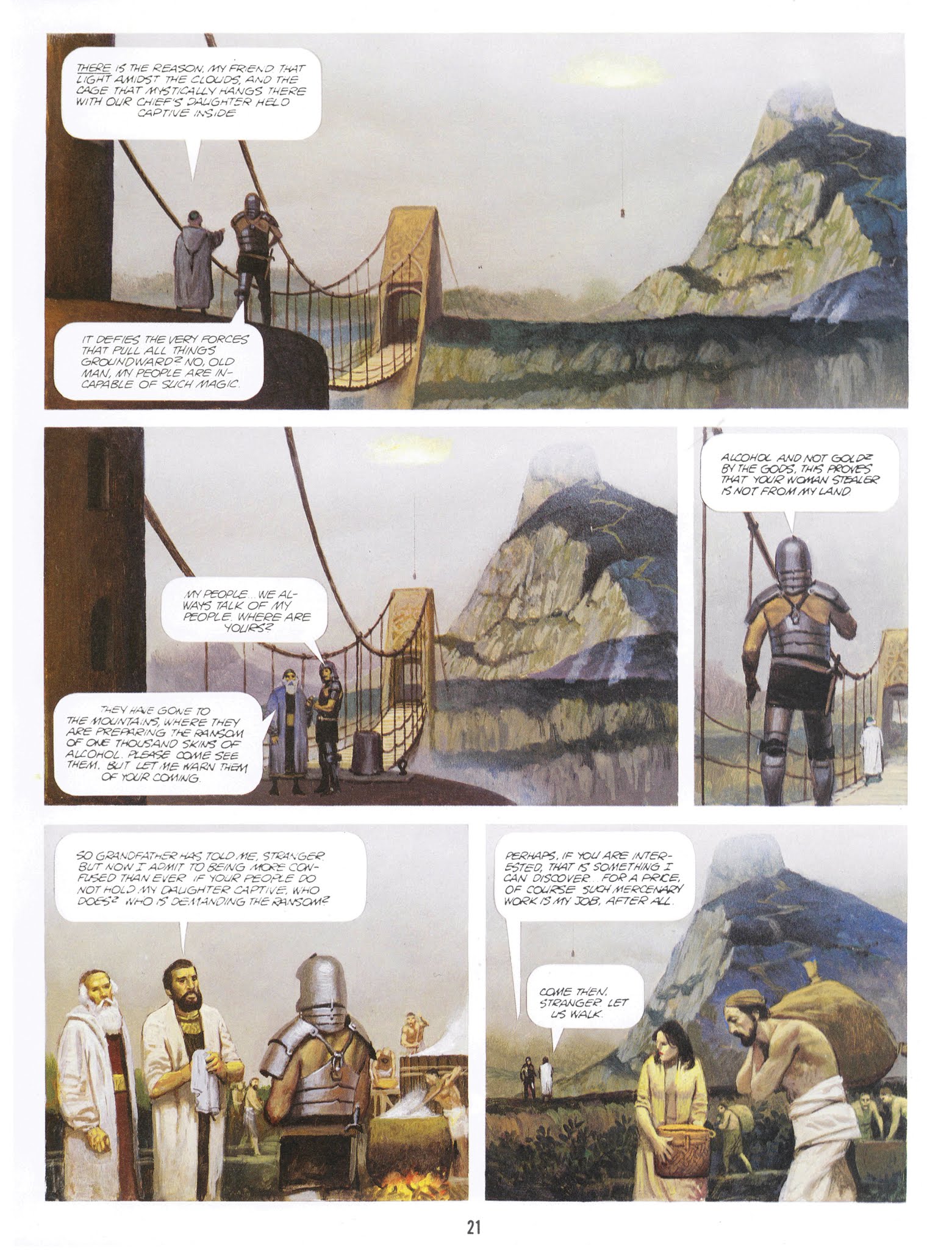 Read online The Mercenary comic -  Issue #1 - 22