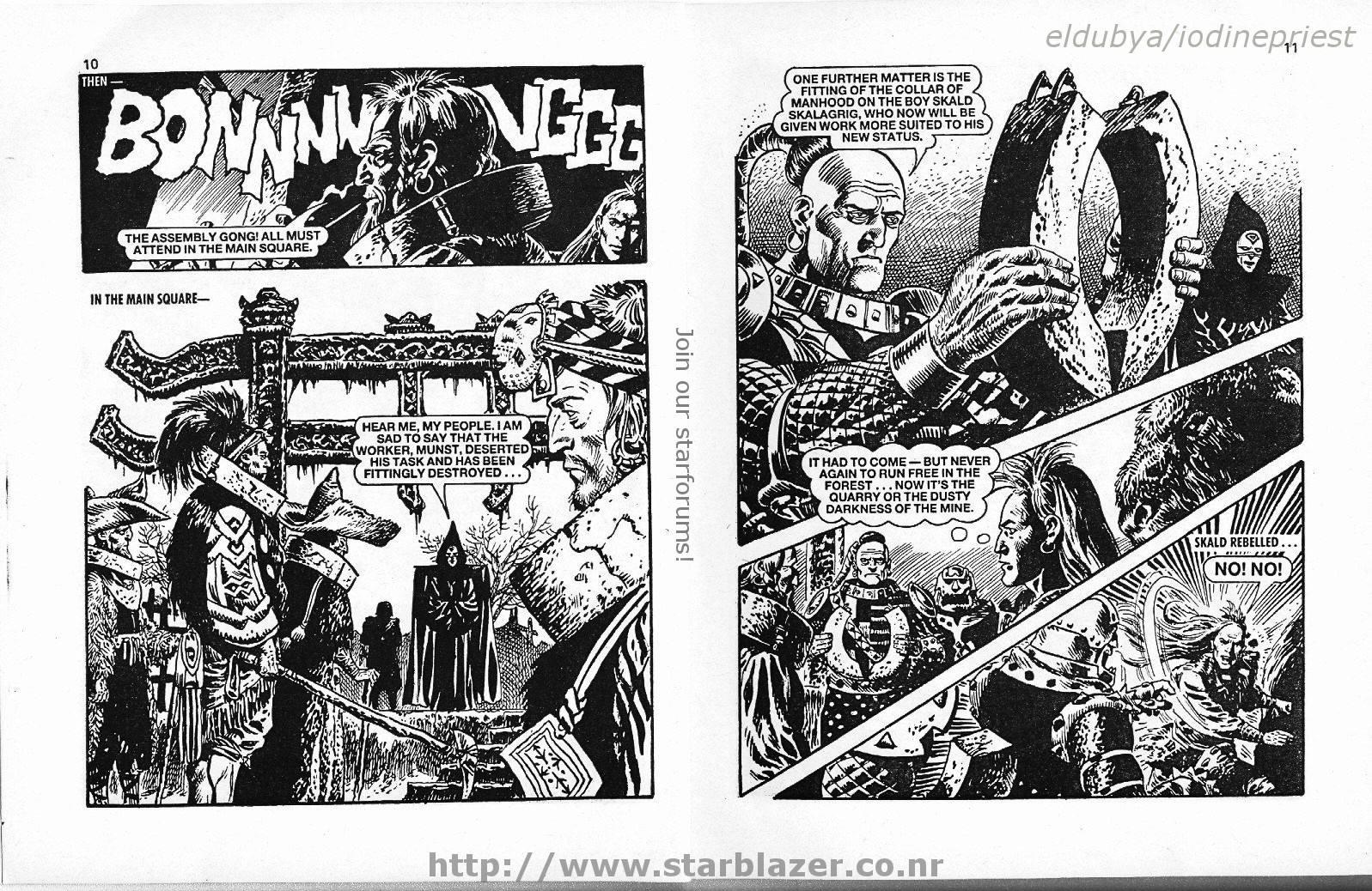 Read online Starblazer comic -  Issue #190 - 7