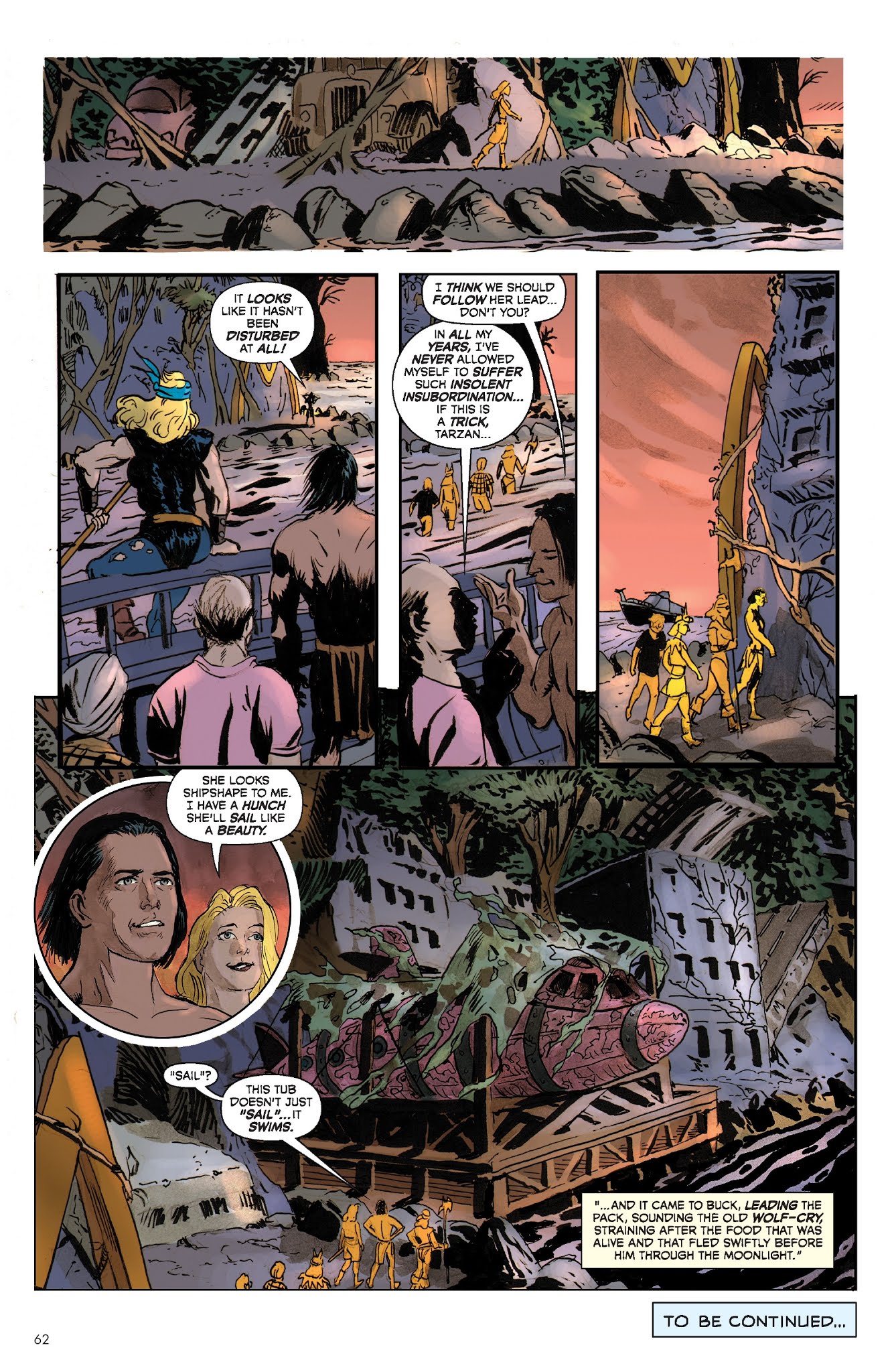 Read online The Once and Future Tarzan comic -  Issue # TPB - 63