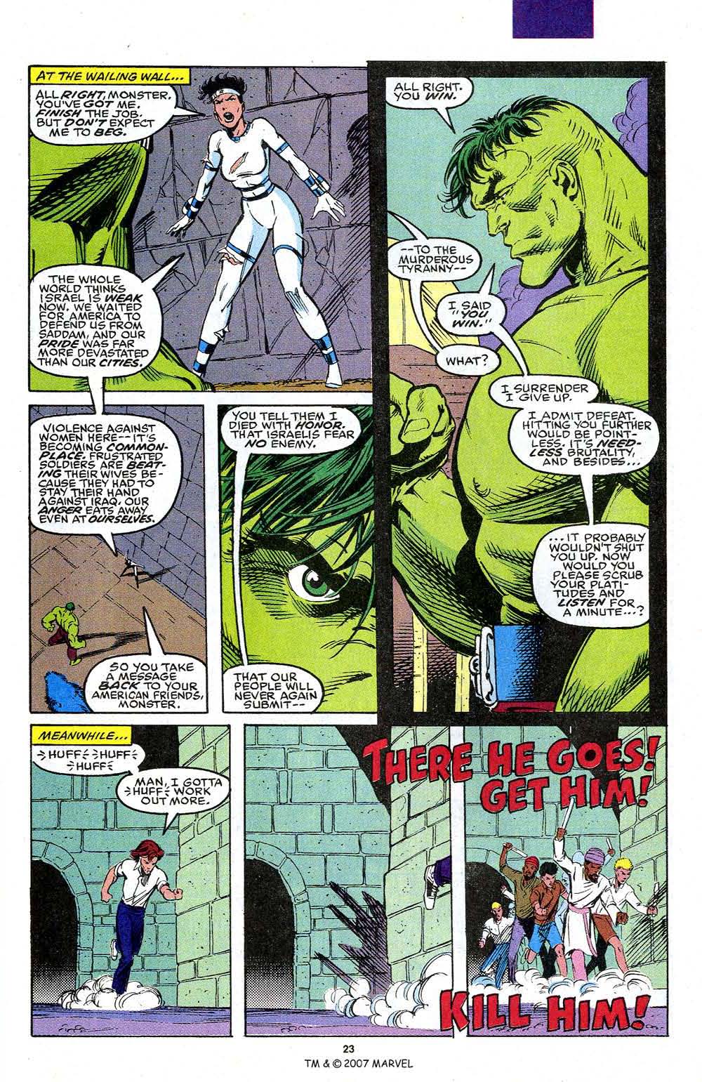 Read online The Incredible Hulk (1968) comic -  Issue #387 - 25