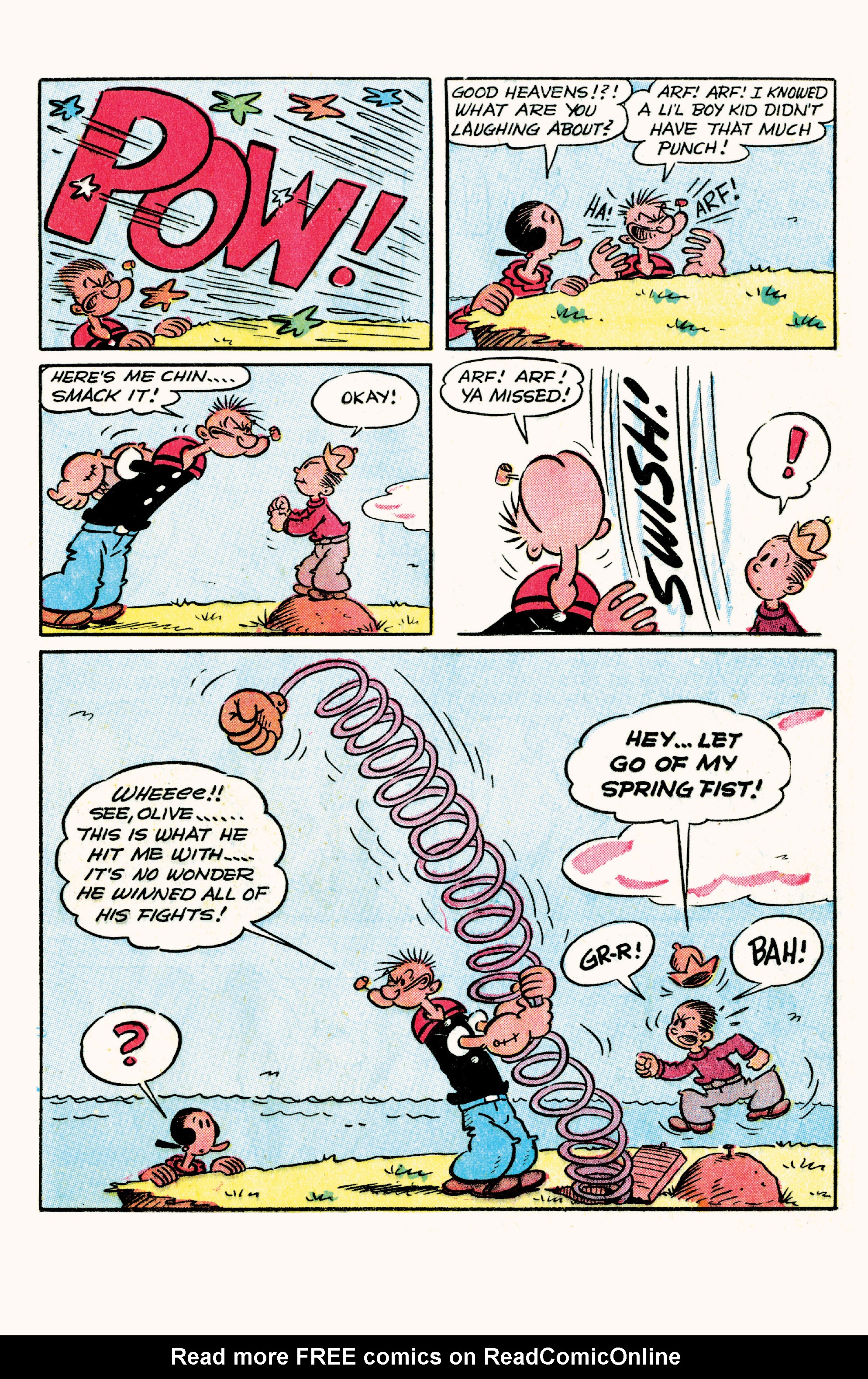 Read online Classic Popeye comic -  Issue #33 - 17