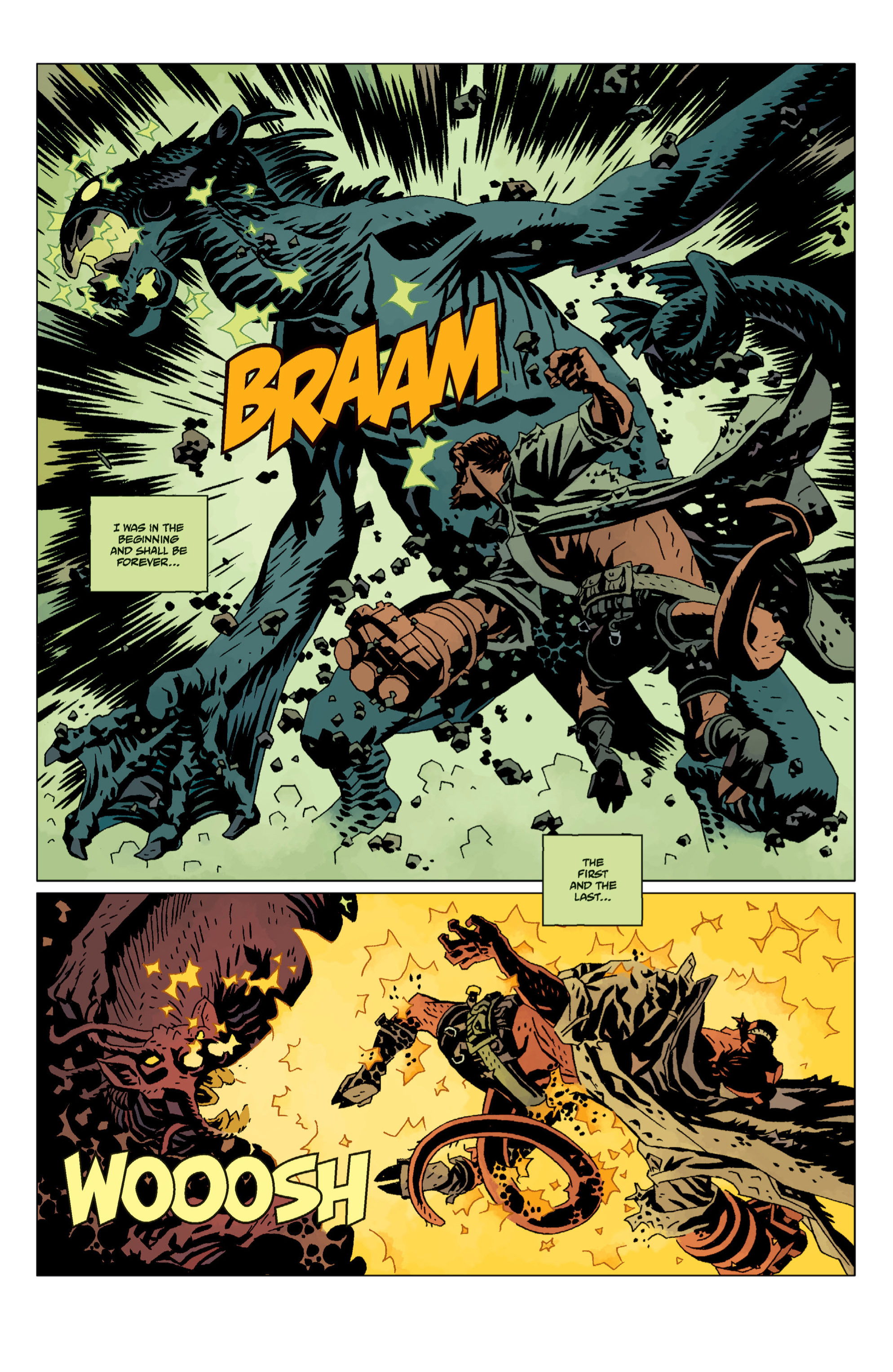 Read online Hellboy comic -  Issue #12 - 123