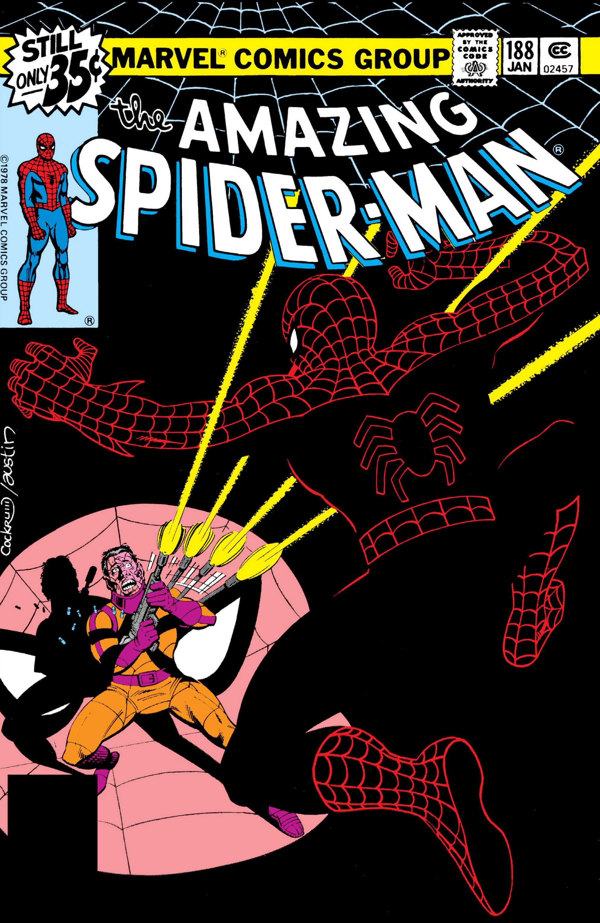 Read online The Amazing Spider-Man (1963) comic -  Issue #188 - 1