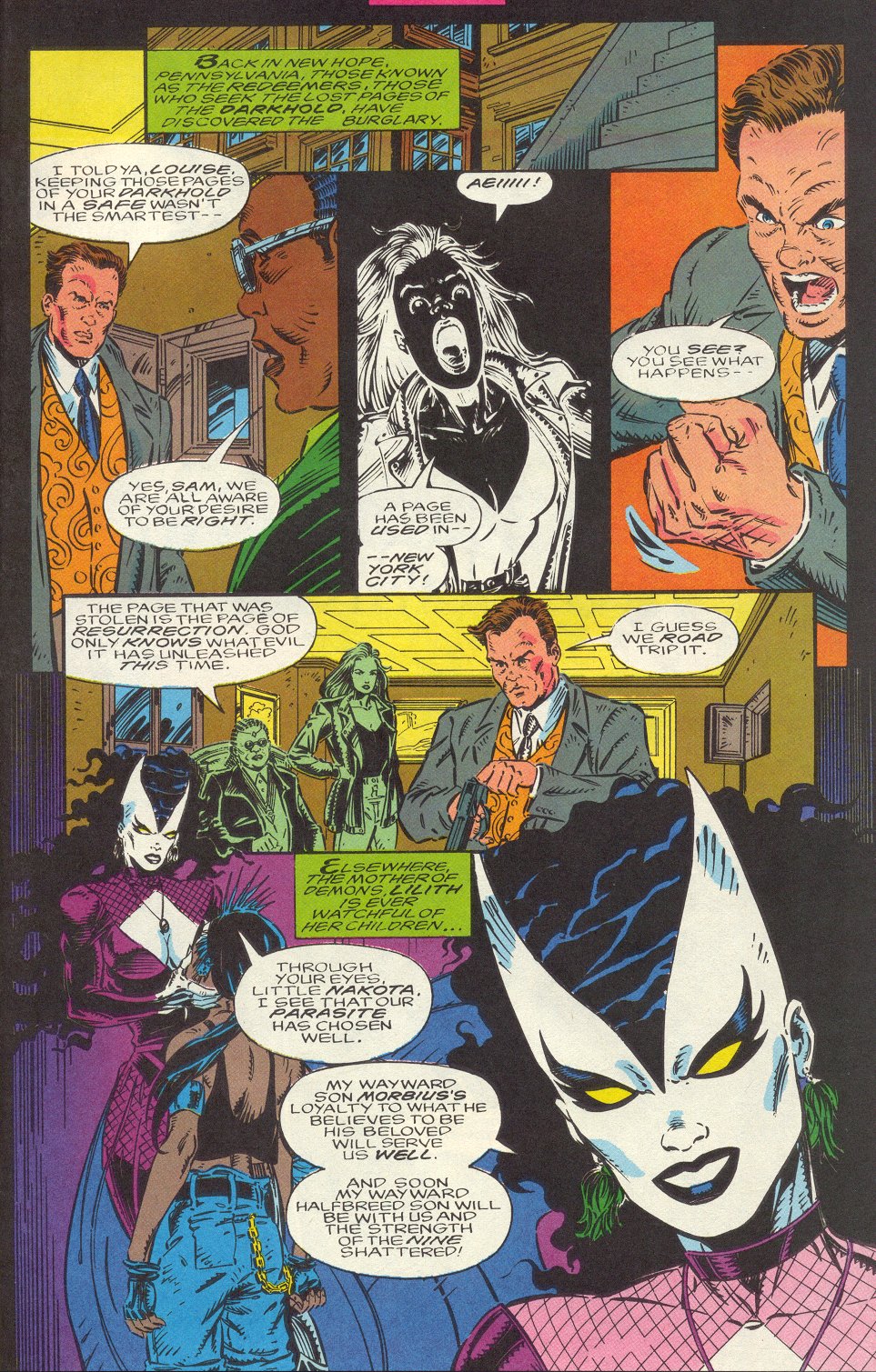 Read online Morbius: The Living Vampire (1992) comic -  Issue #13 - 17