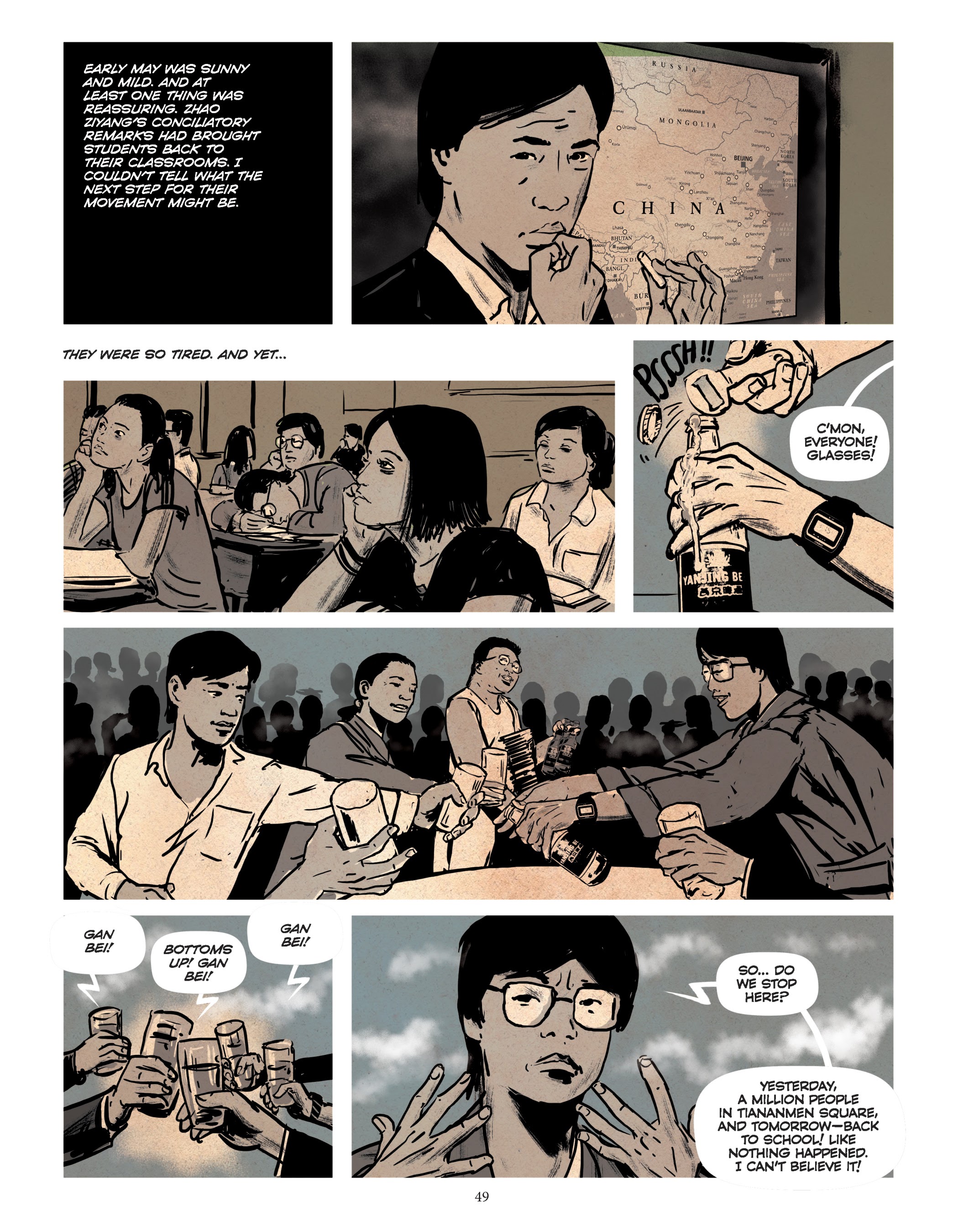 Read online Tiananmen 1989: Our Shattered Hopes comic -  Issue # TPB - 52