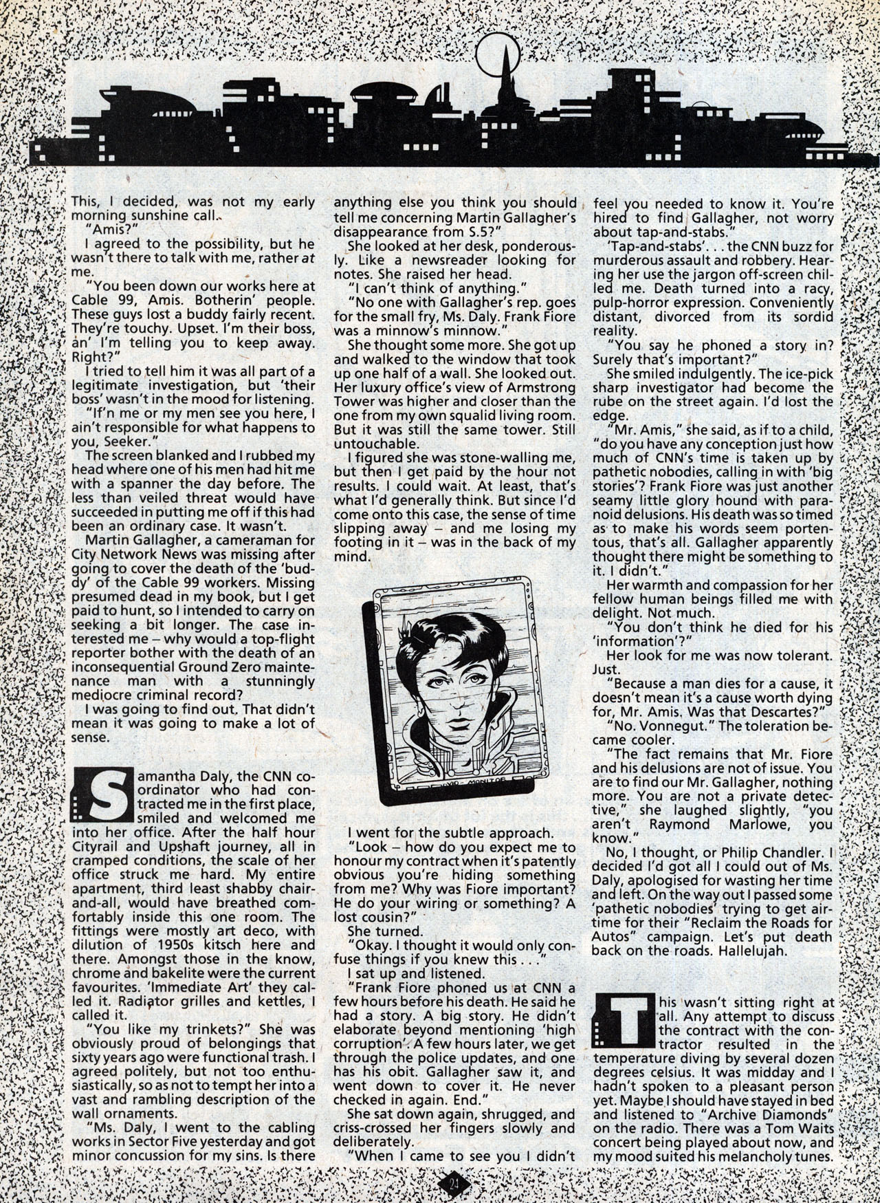 Read online Captain Britain (1985) comic -  Issue #6 - 24