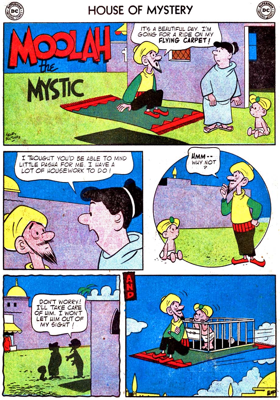 Read online House of Mystery (1951) comic -  Issue #71 - 10