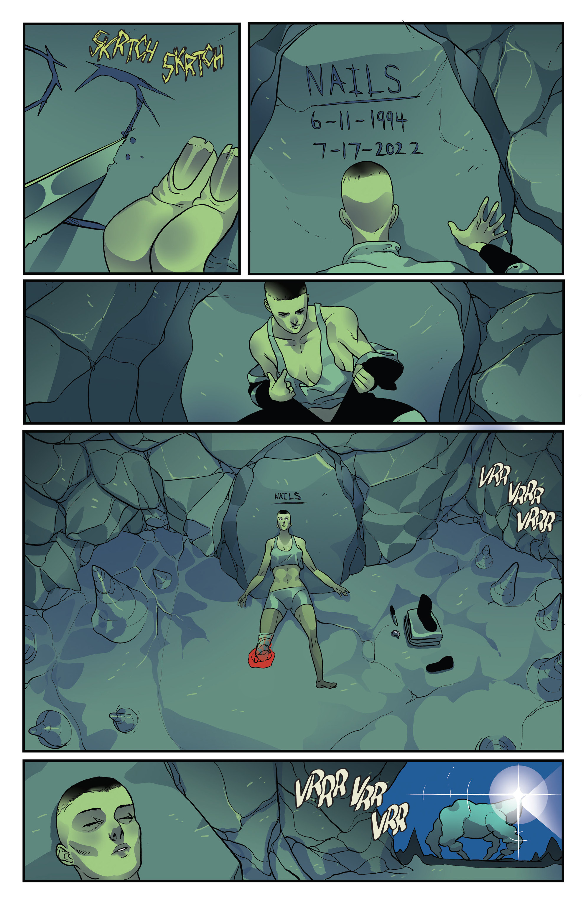 Read online Unearth comic -  Issue #5 - 4