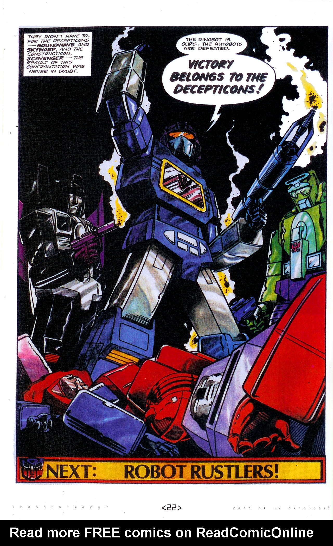 Read online The Transformers: Best of UK: Dinobots comic -  Issue #2 - 25