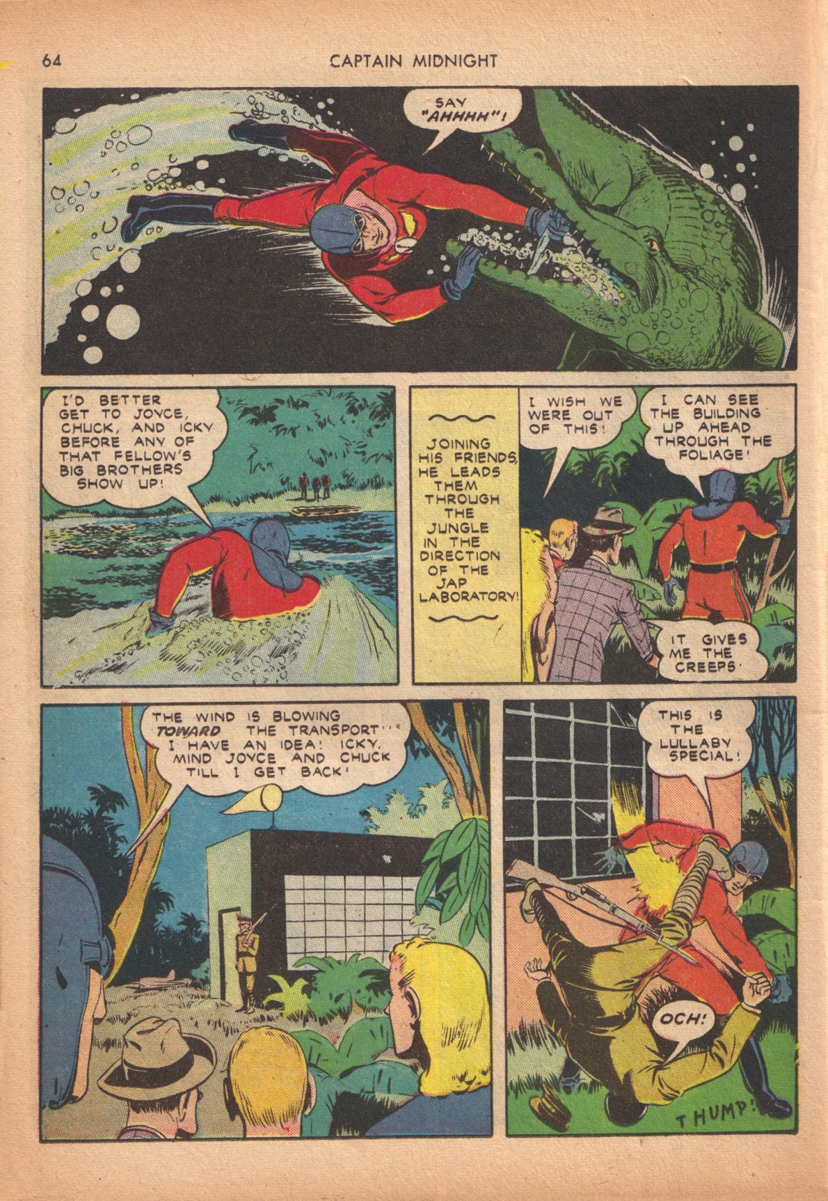 Read online Captain Midnight (1942) comic -  Issue #10 - 60