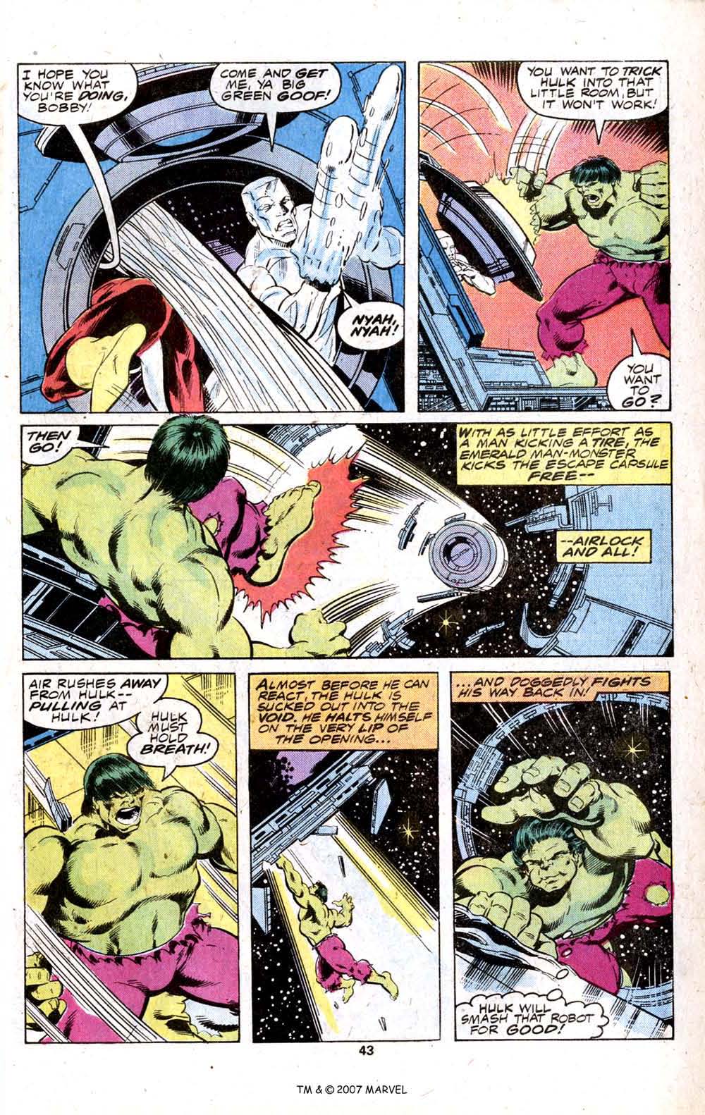 Read online The Incredible Hulk Annual comic -  Issue #7 - 45