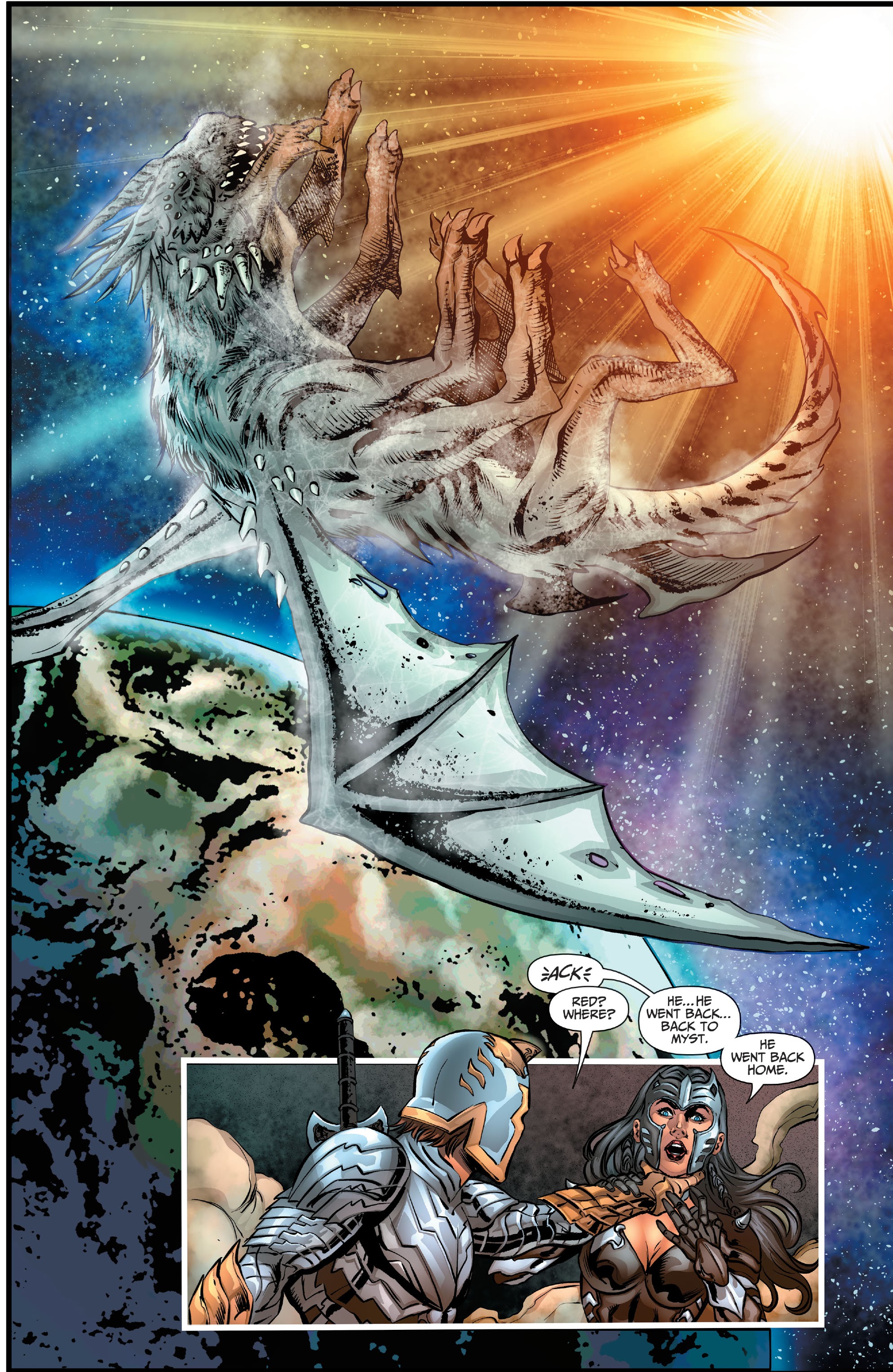 Read online Myths & Legends Quarterly: Dragon Clan comic -  Issue # Full - 45