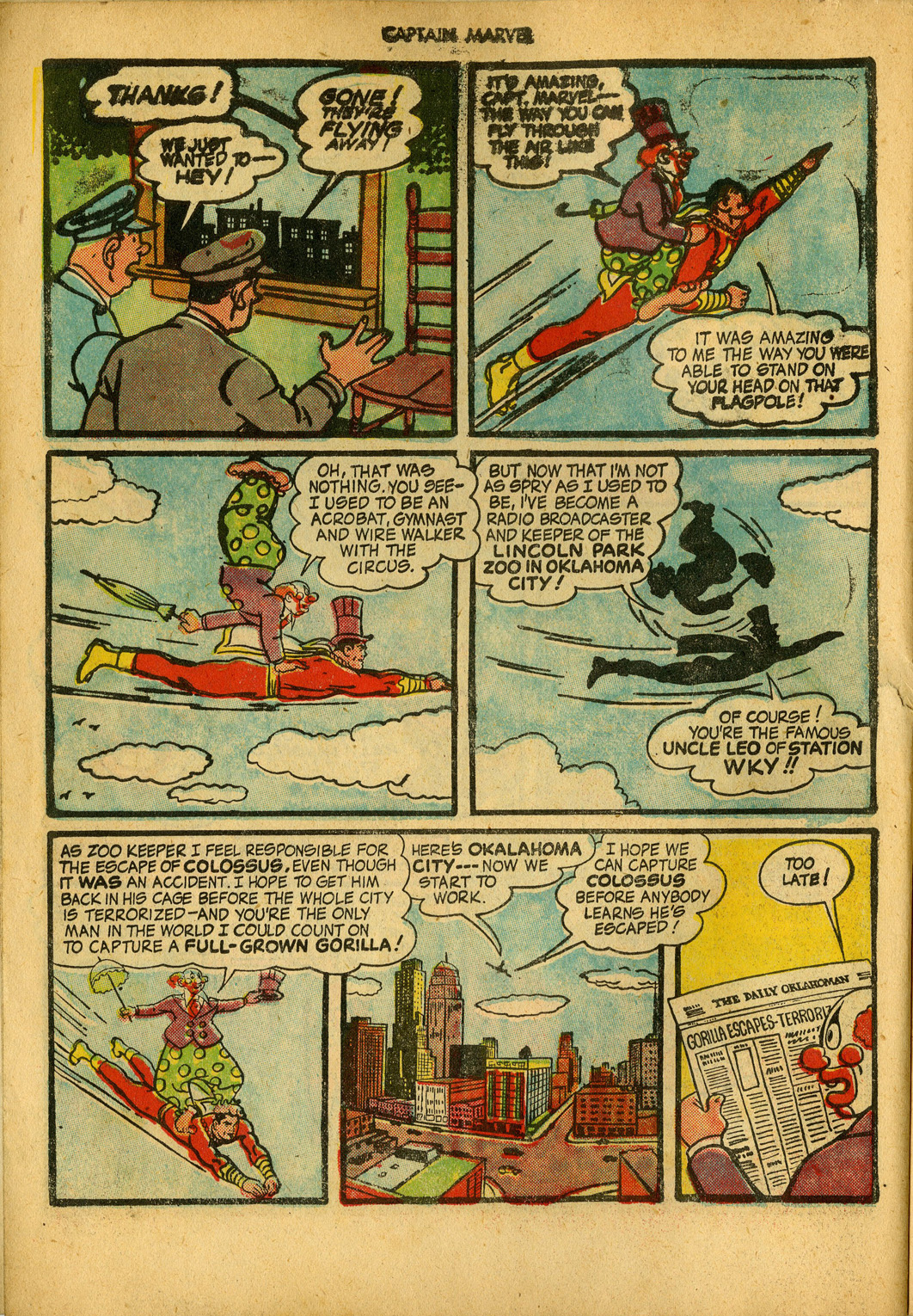 Read online Captain Marvel Adventures comic -  Issue #34 - 6