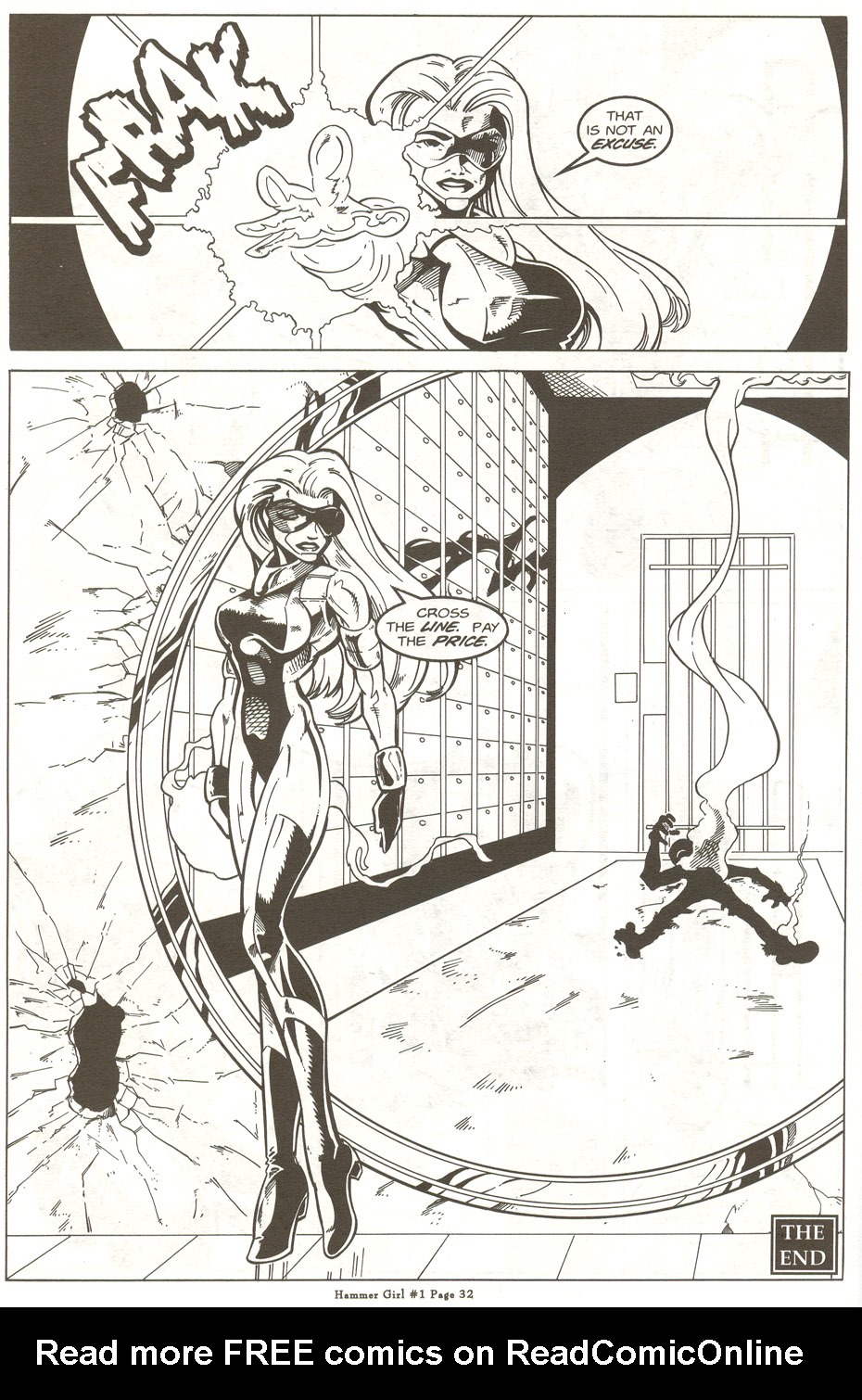 Read online Hammer Girl comic -  Issue #1 - 34