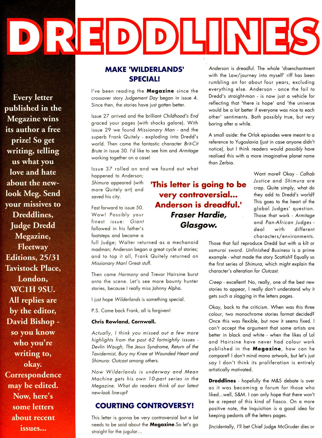 Read online Judge Dredd: The Megazine (vol. 2) comic -  Issue #63 - 39