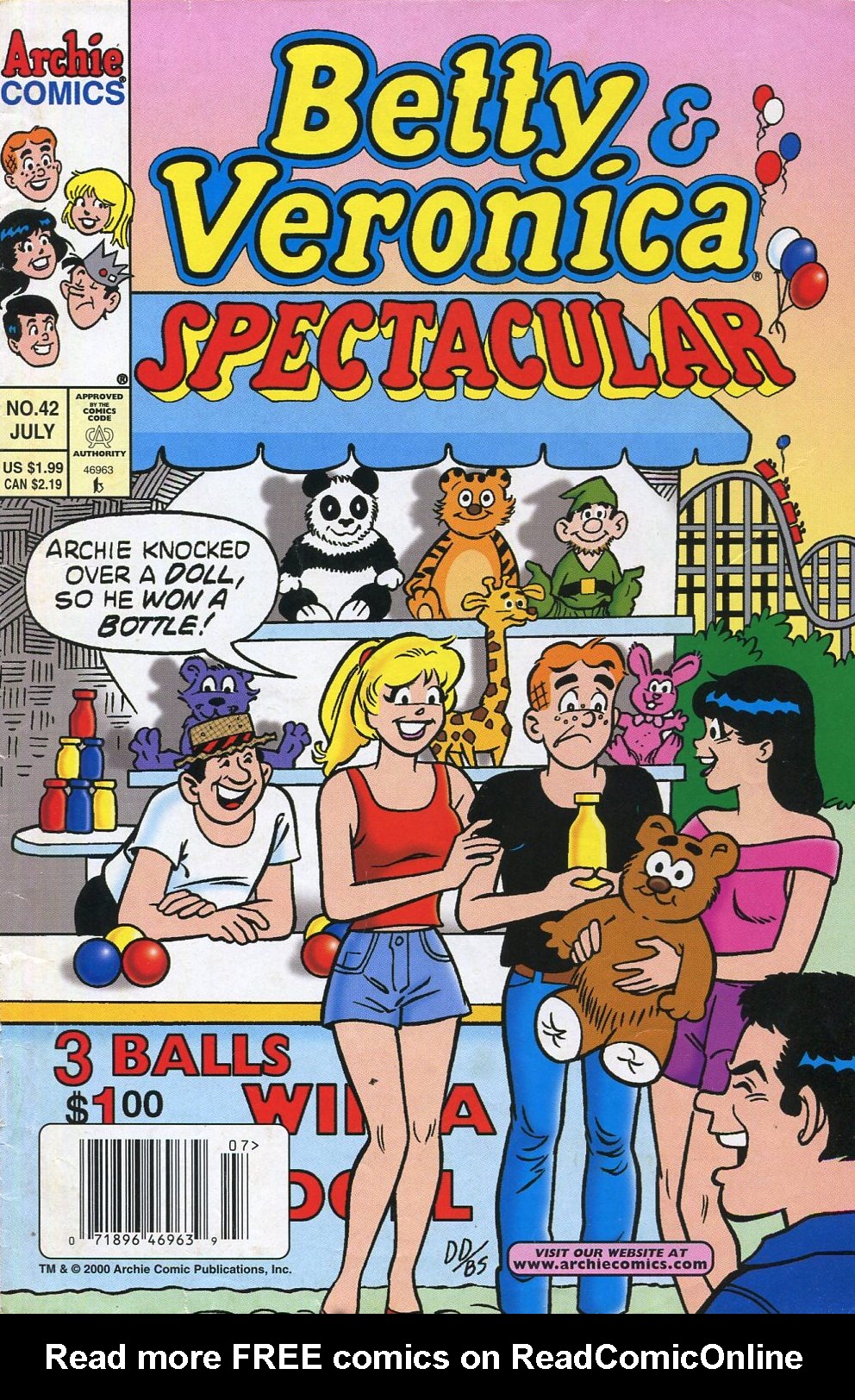 Read online Betty & Veronica Spectacular comic -  Issue #42 - 1