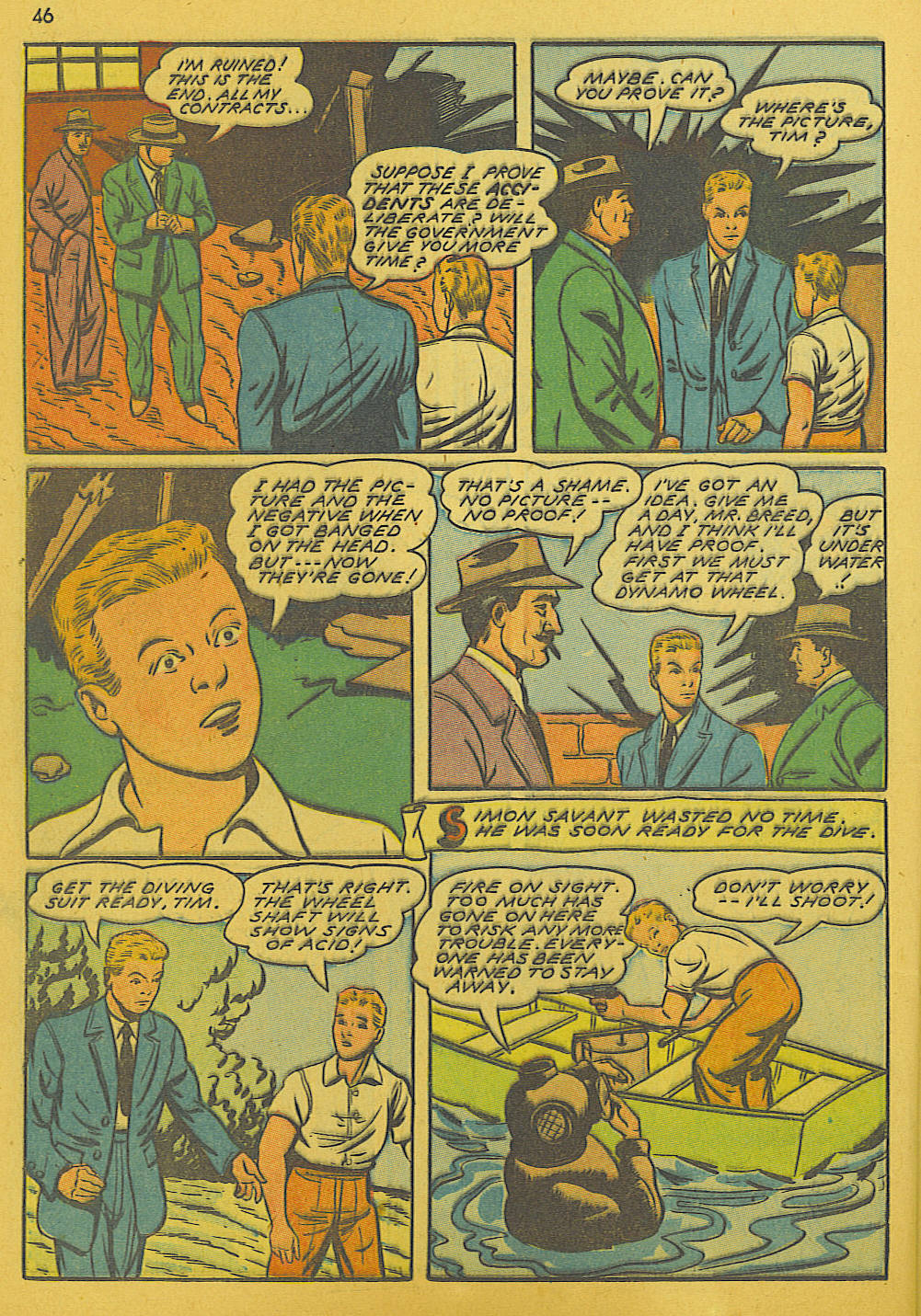 Read online Super-Magician Comics comic -  Issue #10 - 46