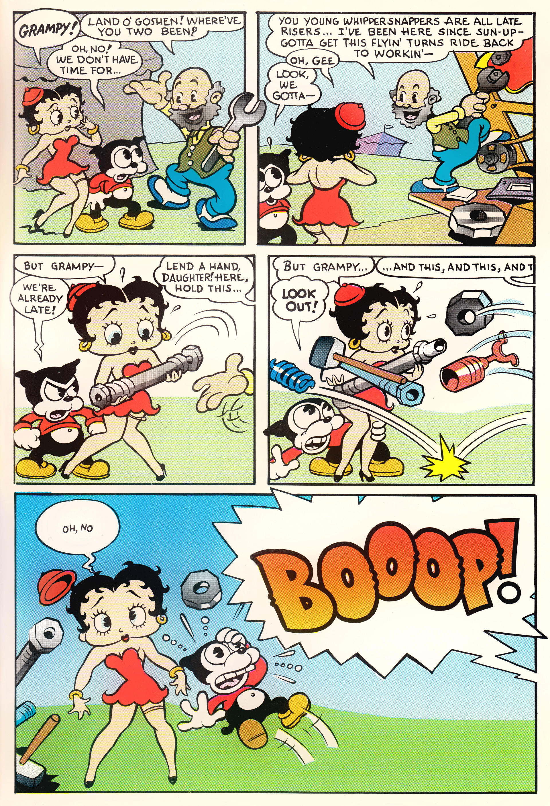 Read online Betty Boop's Big Break comic -  Issue # Full - 9