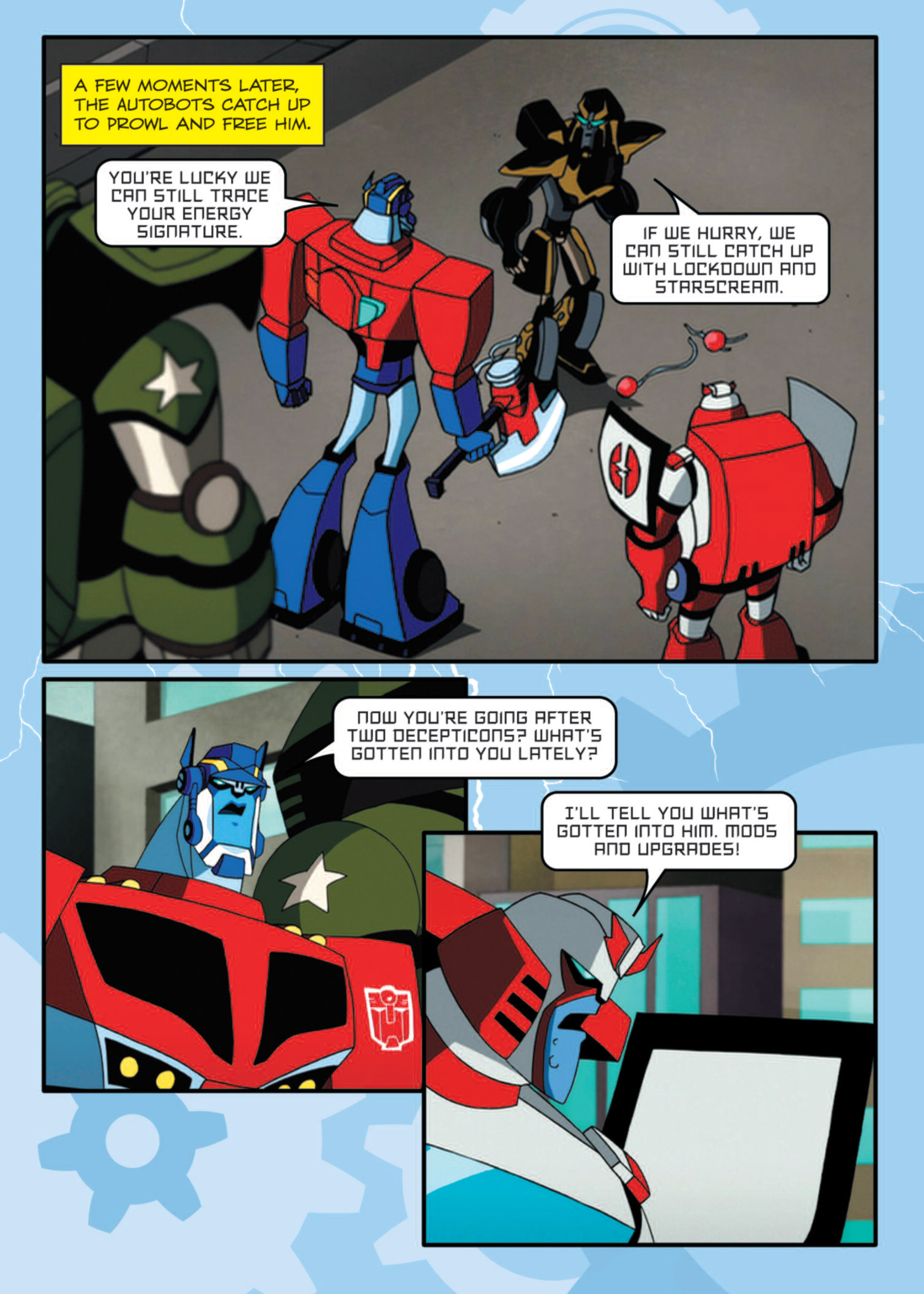 Read online Transformers Animated comic -  Issue #10 - 98
