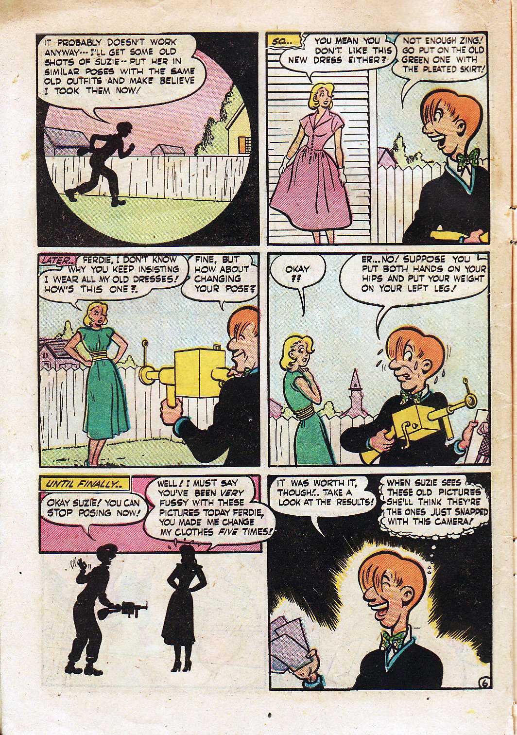 Read online Suzie Comics comic -  Issue #73 - 7