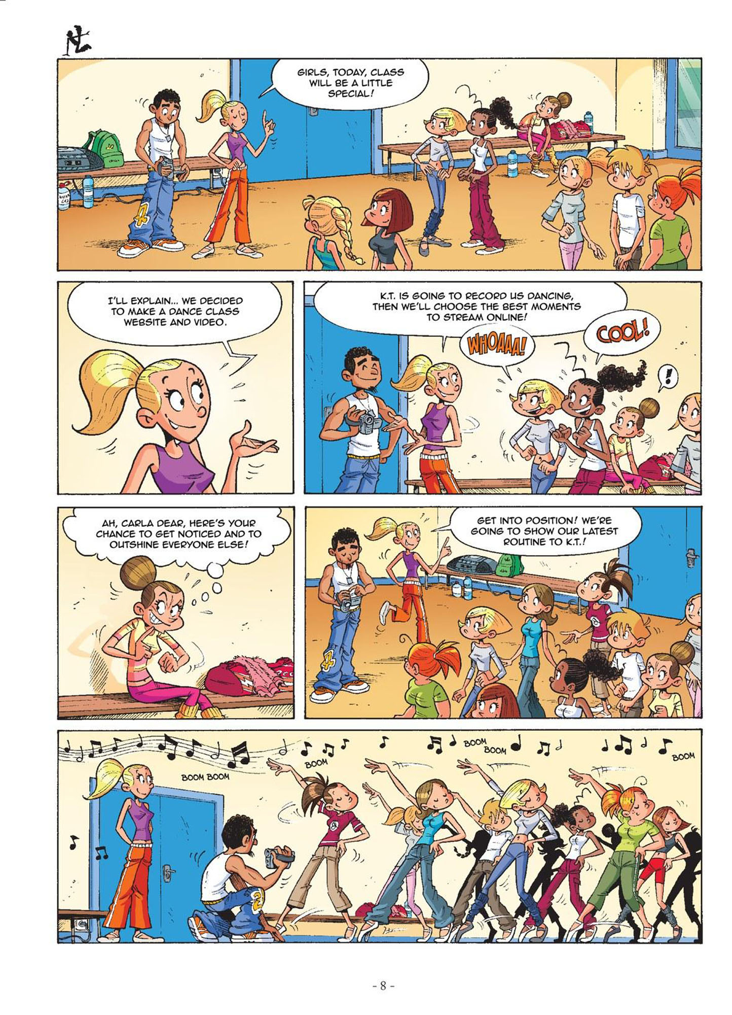Read online Dance Class comic -  Issue #3 - 10