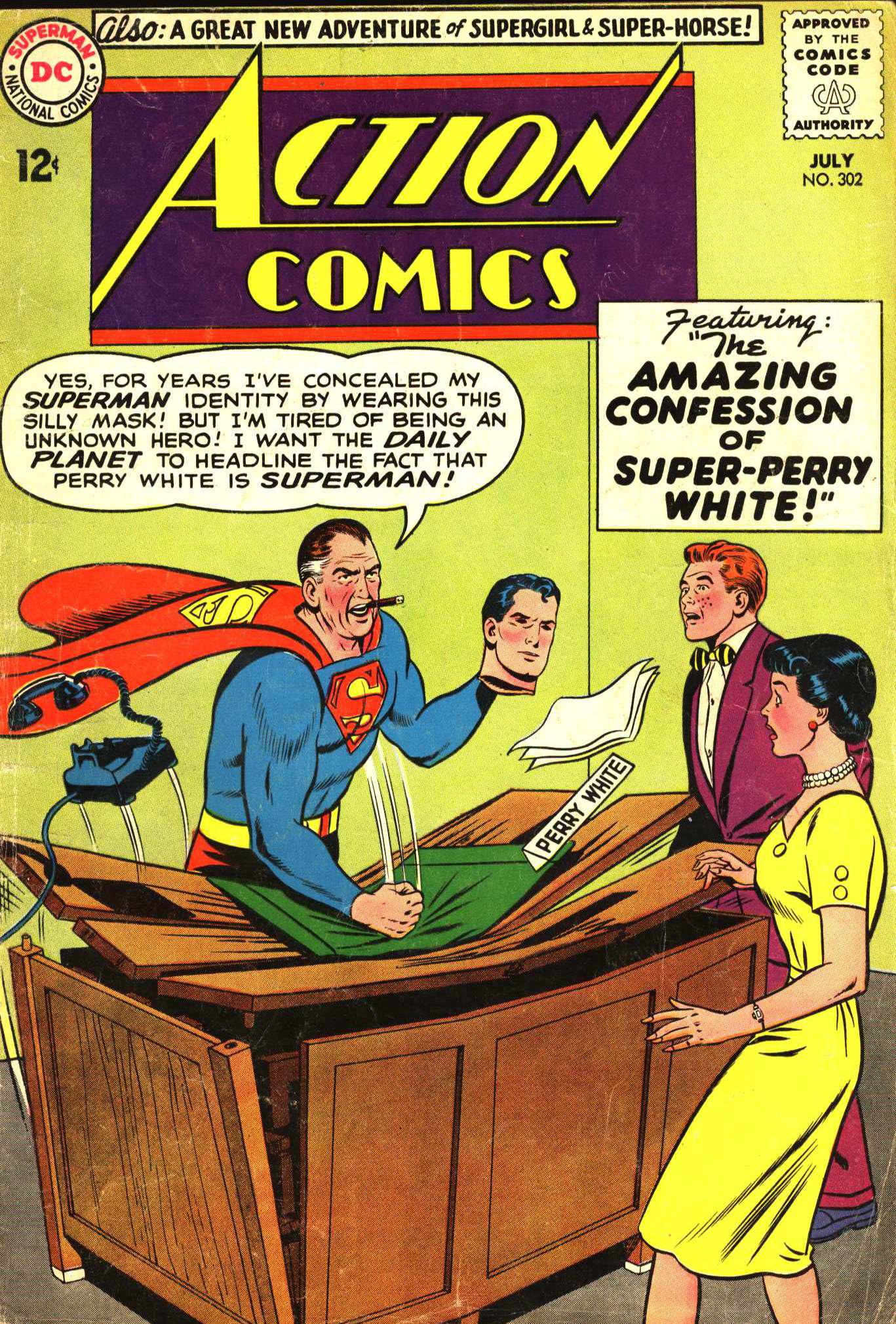 Read online Action Comics (1938) comic -  Issue #302 - 1