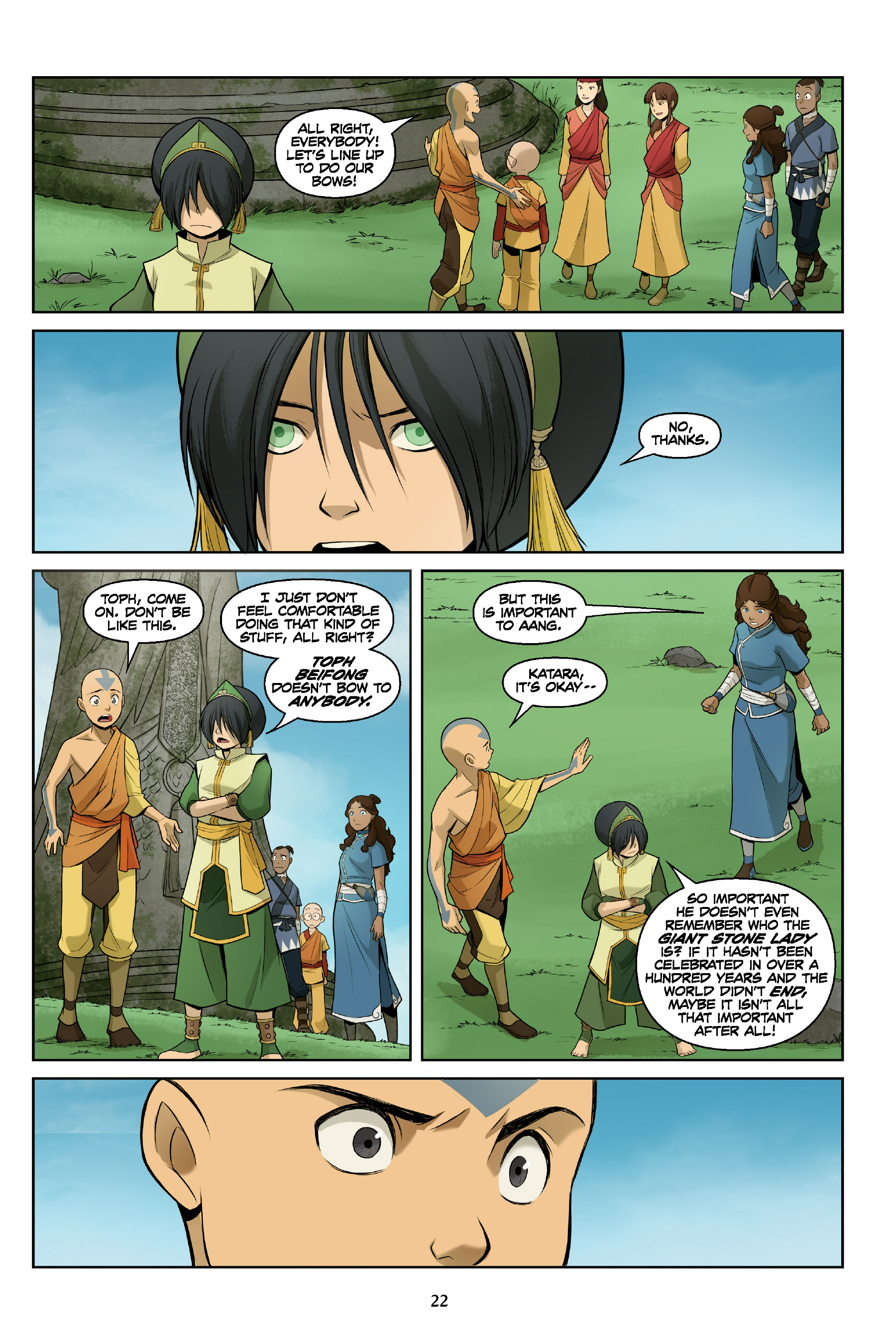 Read online Nickelodeon Avatar: The Last Airbender - The Rift comic -  Issue # _Omnibus (Part 1) - 23