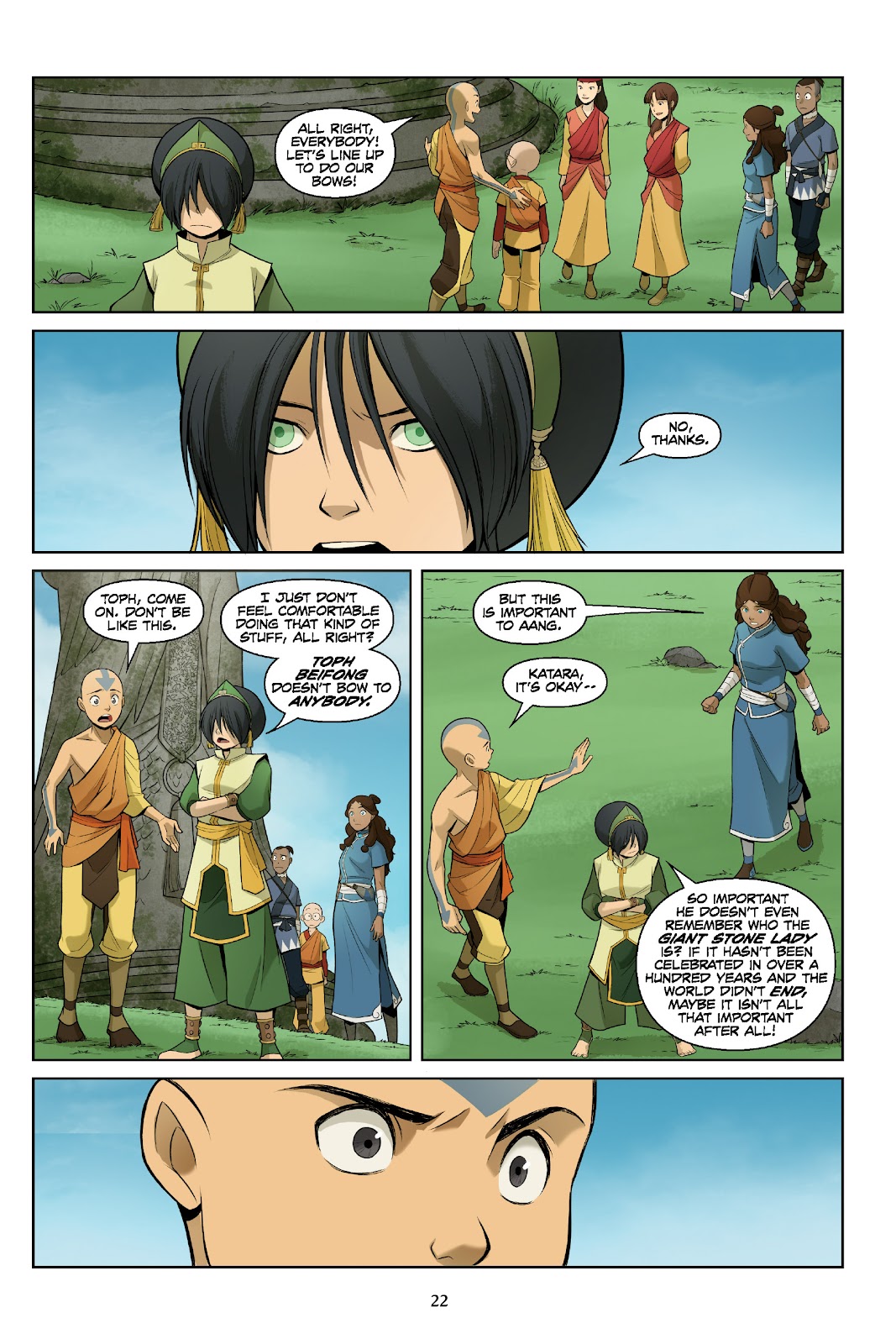 Nickelodeon Avatar: The Last Airbender - The Rift issue Omnibus (Part 1) - Page 23
