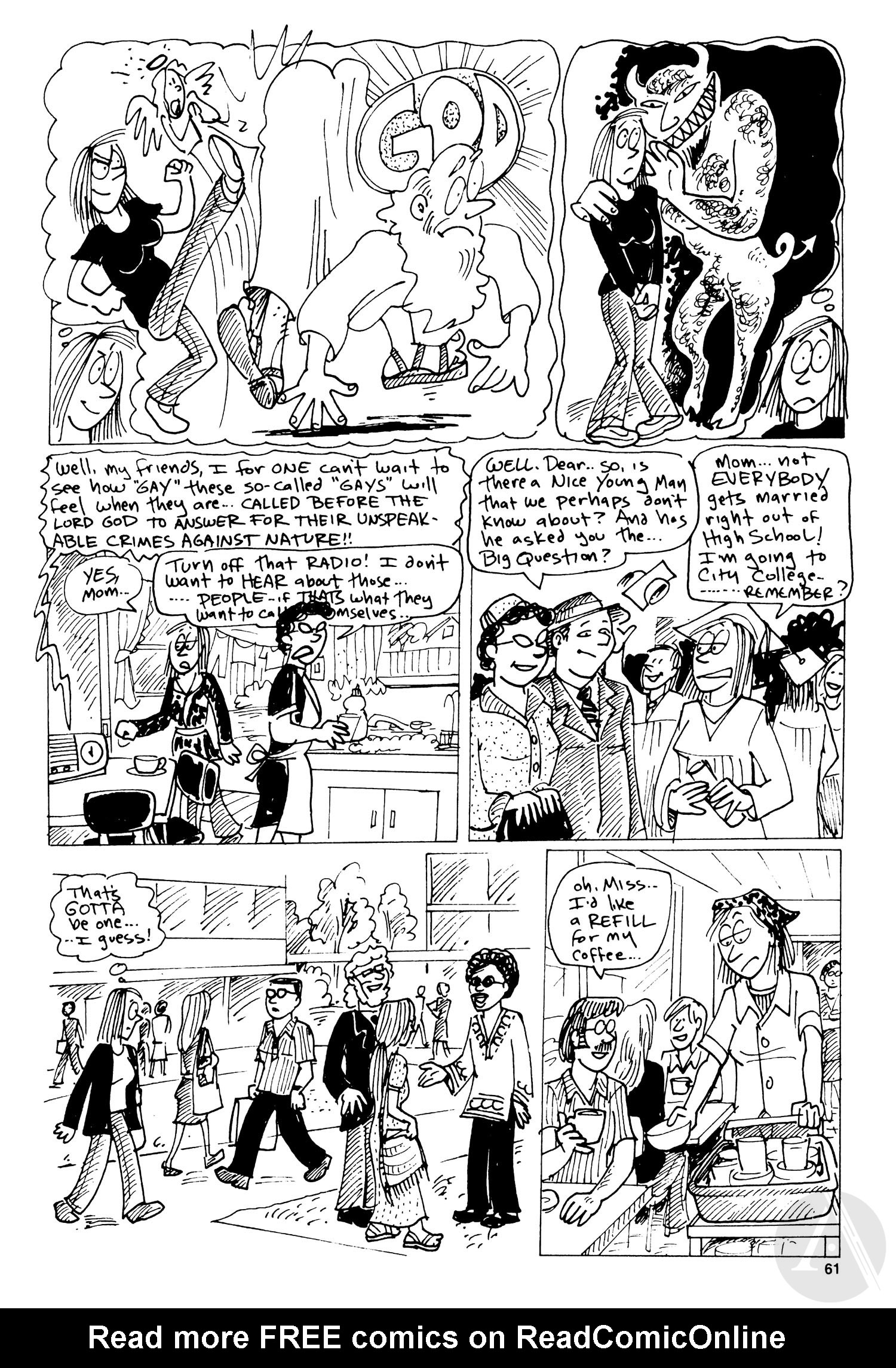 Read online Bitchy Butch: World's Angriest Dyke comic -  Issue # TPB - 67