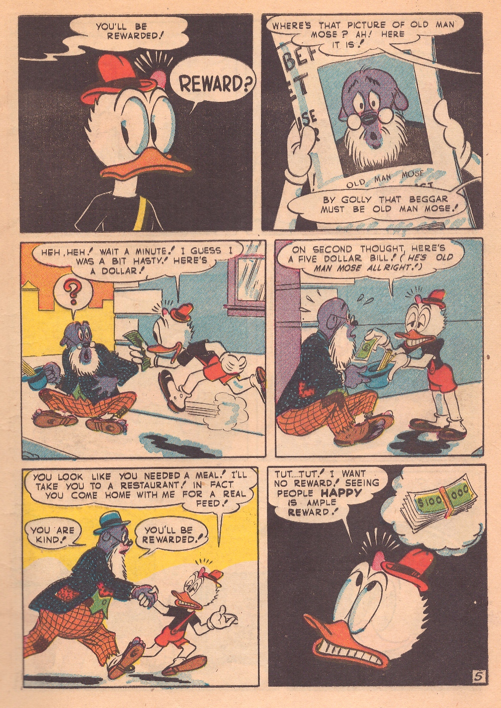 Read online Super Duck Comics comic -  Issue #11 - 7
