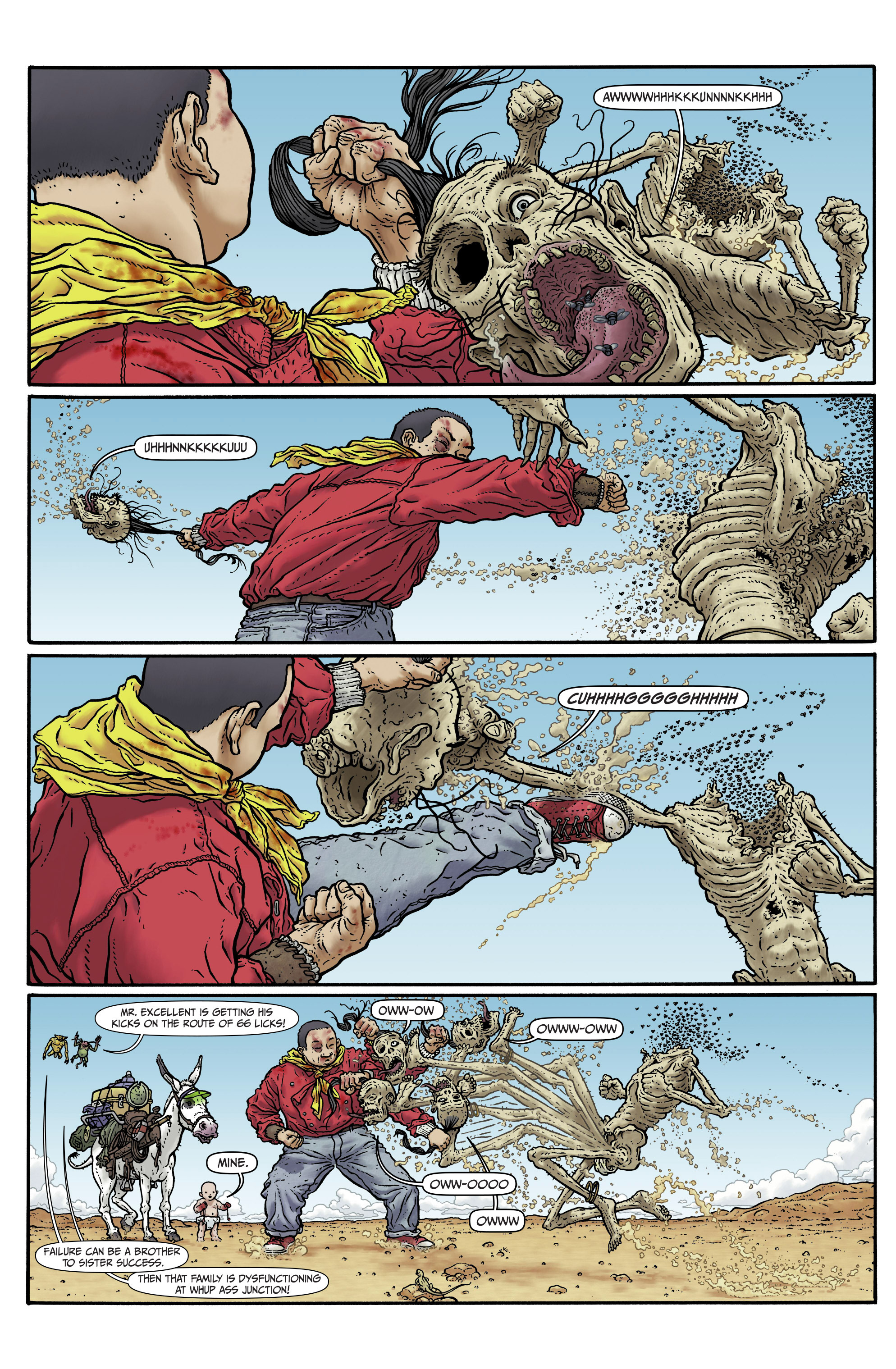 Read online Shaolin Cowboy comic -  Issue #4 - 9