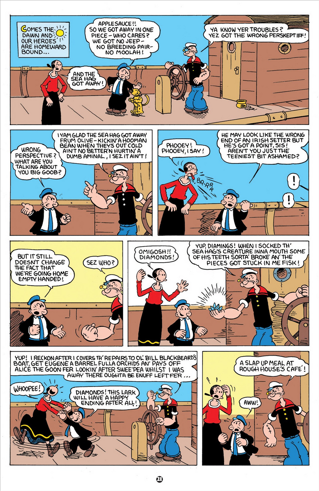 Read online Popeye (2012) comic -  Issue #1 - 23